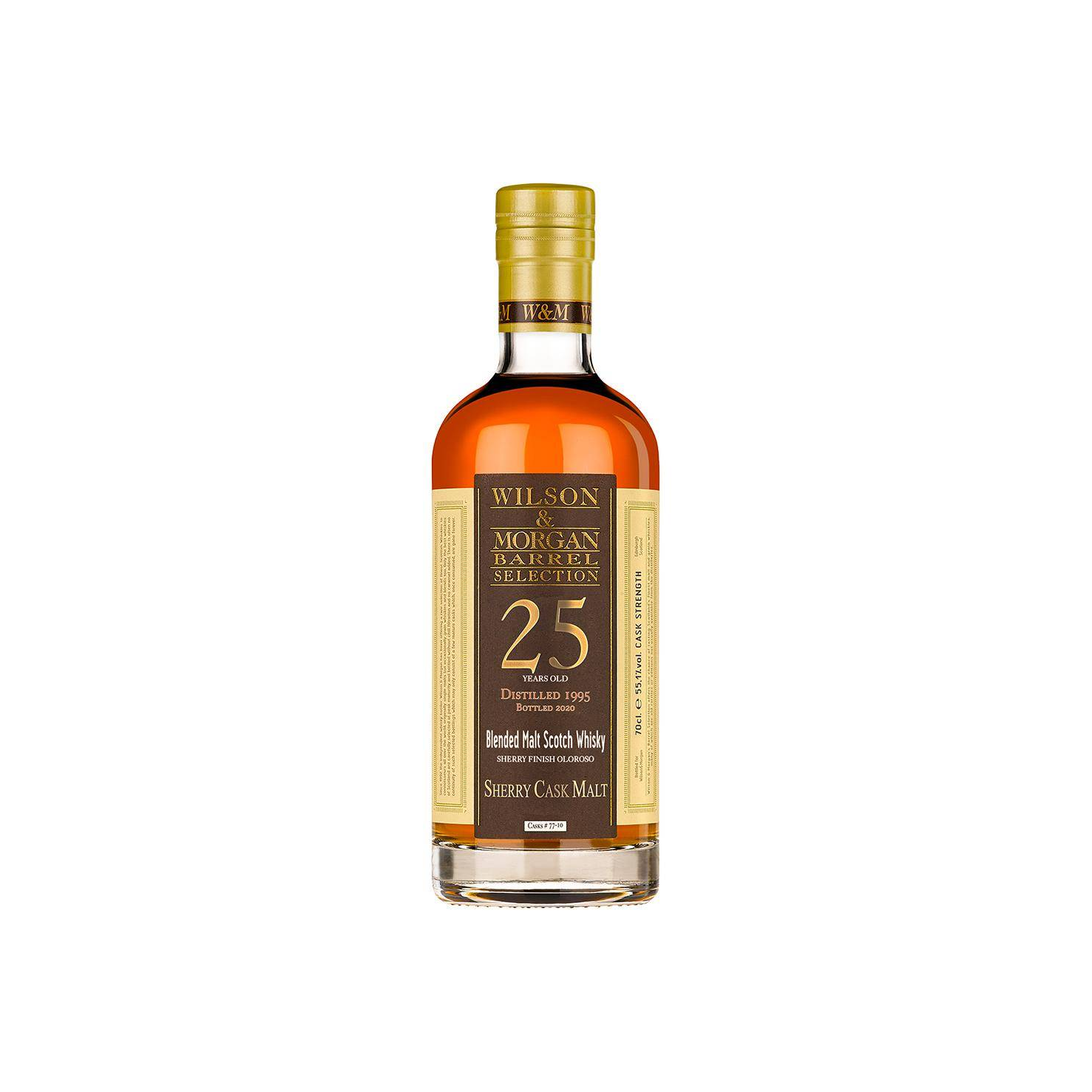 Wilson & Morgan 1995 25 Years Blended Malt Whisky