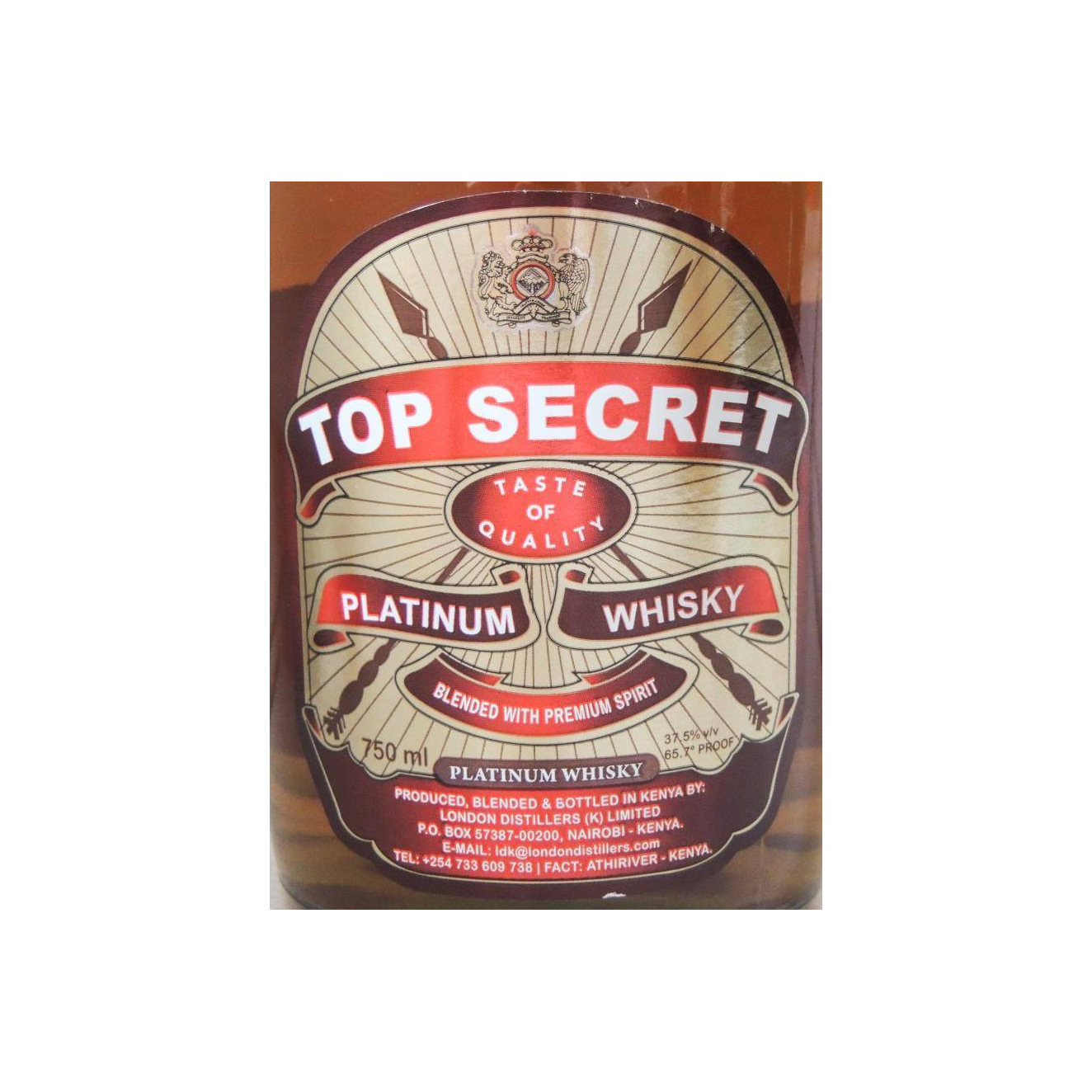 Top Secret Platinum Whisky 2