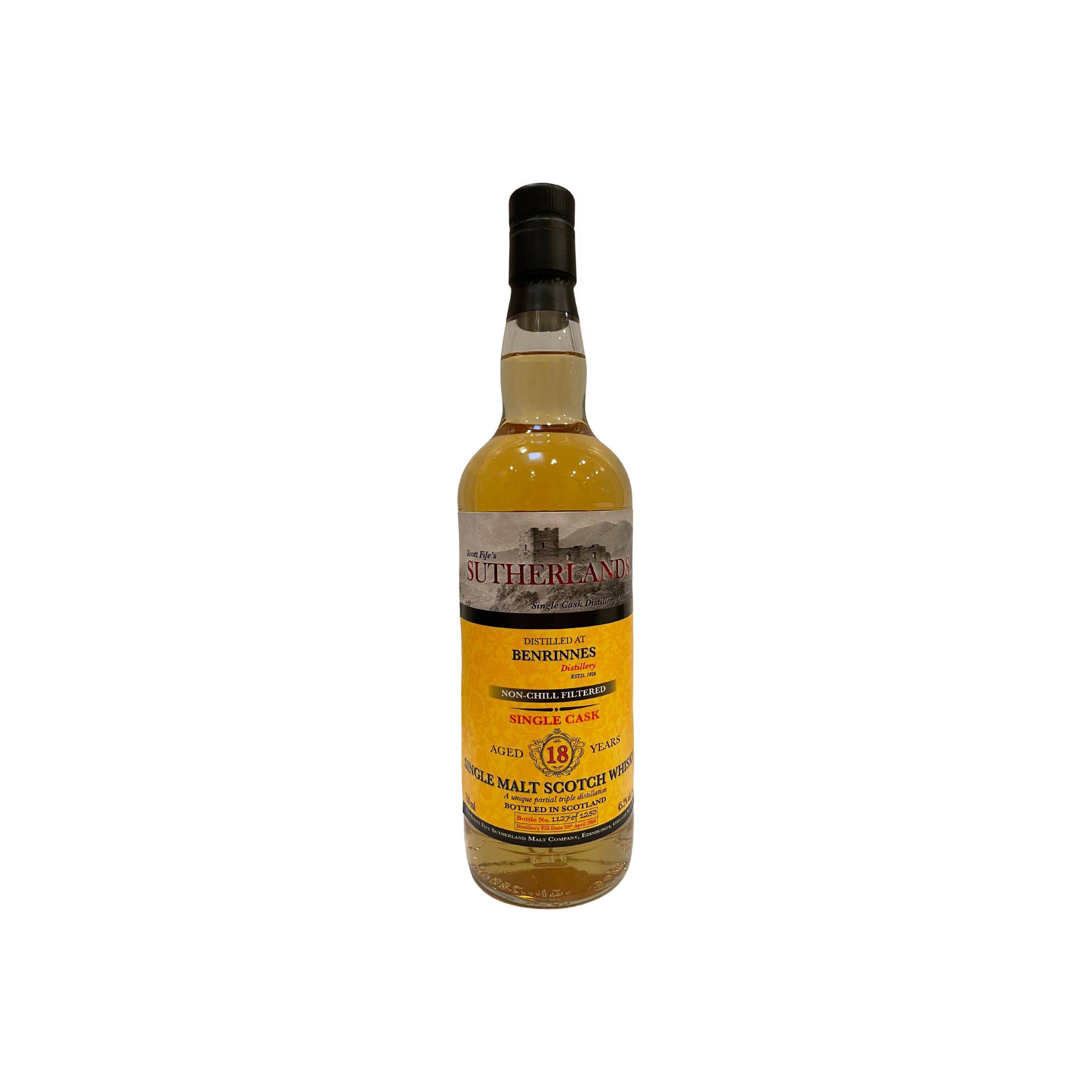 Benrinnes 2000 18 Years Single Malt Whisky