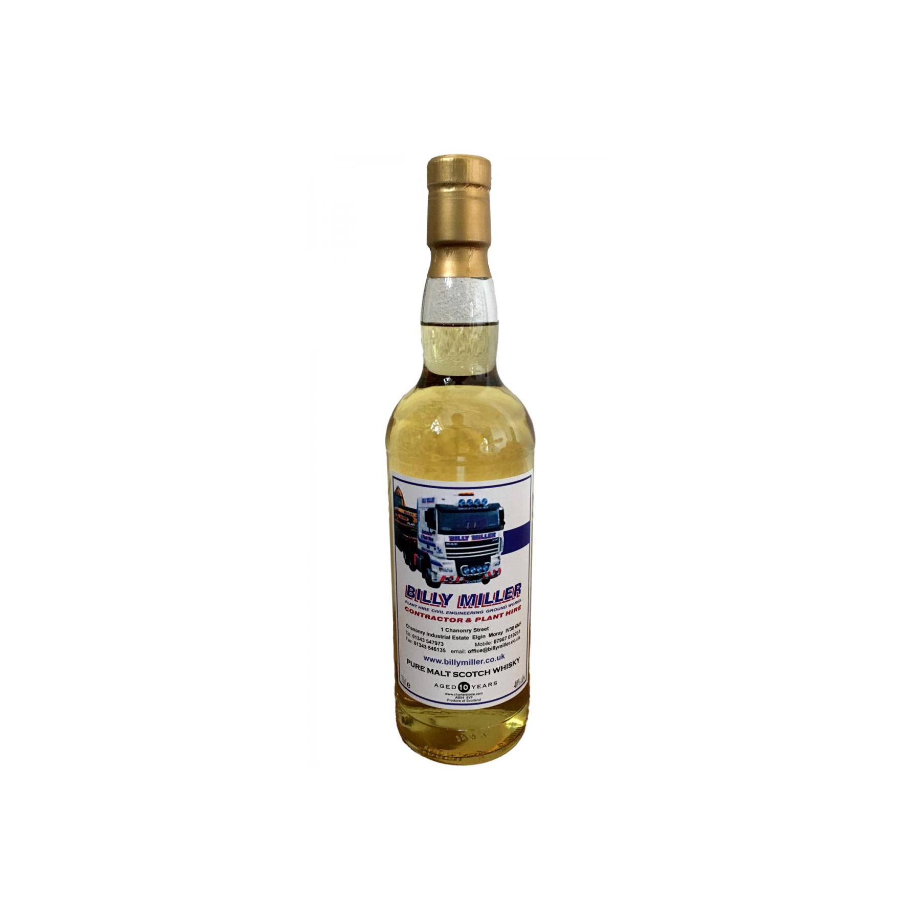 Pure Malt Scotch Whisky Billy Miller TCG