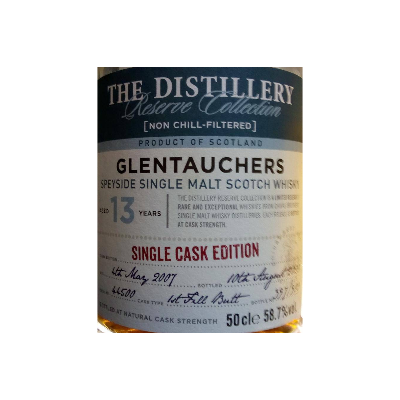 Glentauchers 2007 13 Years Single Malt Whisky