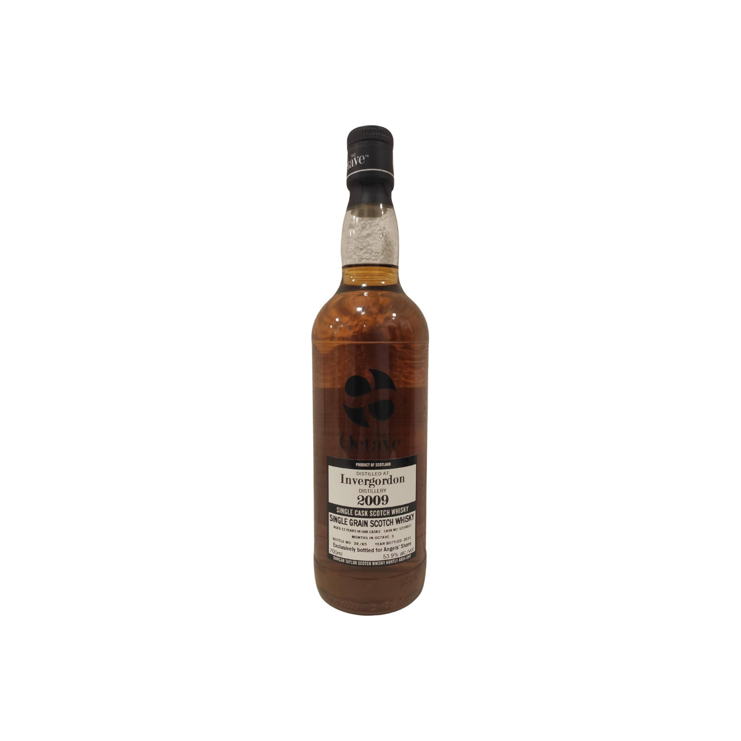 Invergordon The Octave 2009 12 Years Single Grain Whisky
