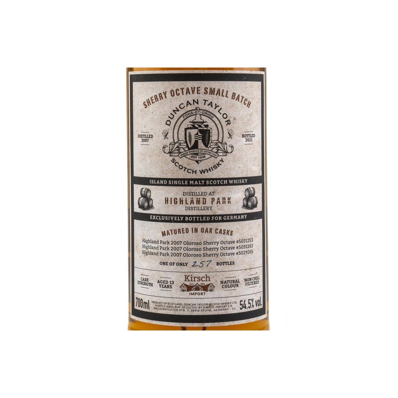 Highland Park 2007 13 Years Single Malt Whisky 3