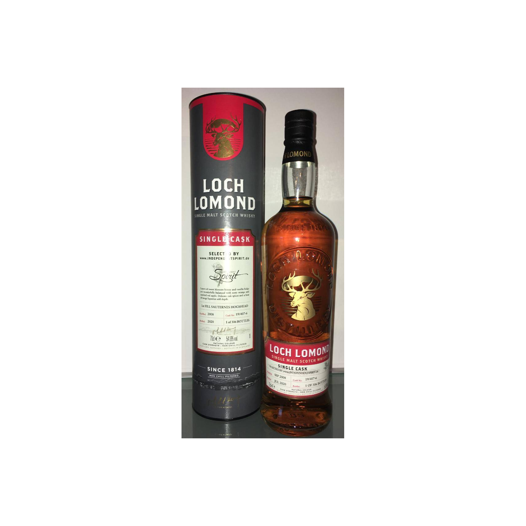 Loch Lomond Single Cask 2008 11 Years Single Malt Whisky 2