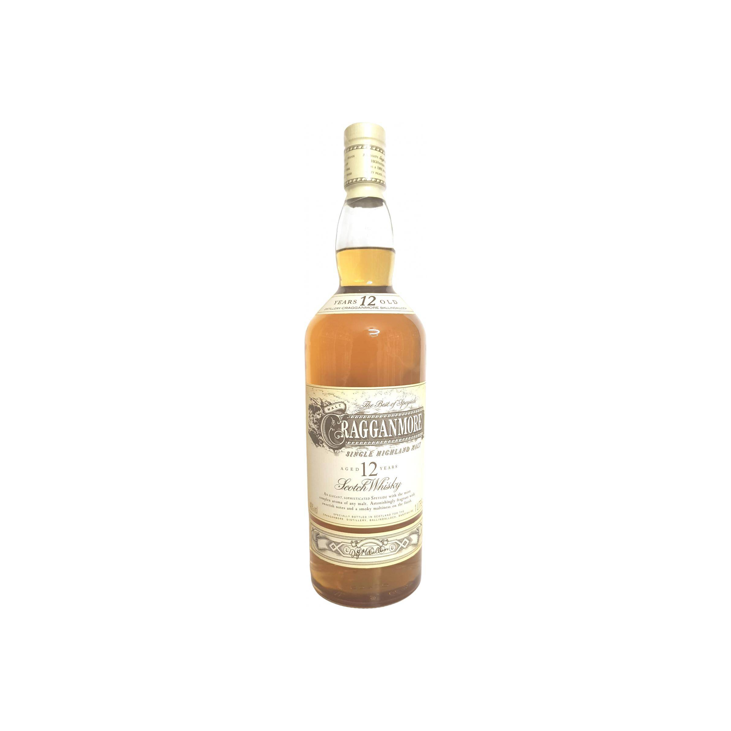 Cragganmore 12 Years Single Malt Whisky
