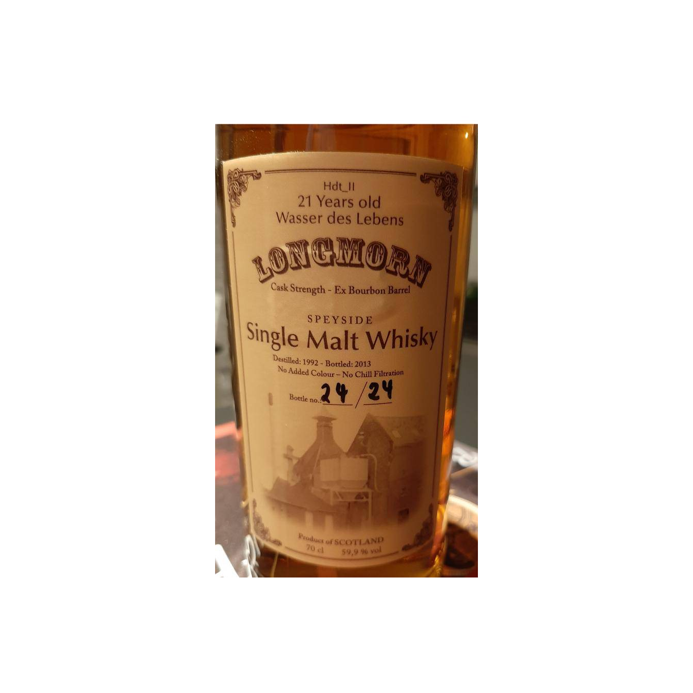 Longmorn 1992 21 Years Single Malt Whisky 2