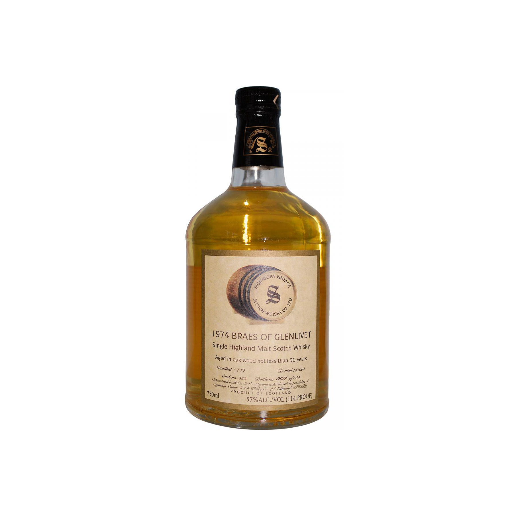 Signatory Vintage Vintage Collection - Dumpy 1974 30 Years Single Malt Whisky