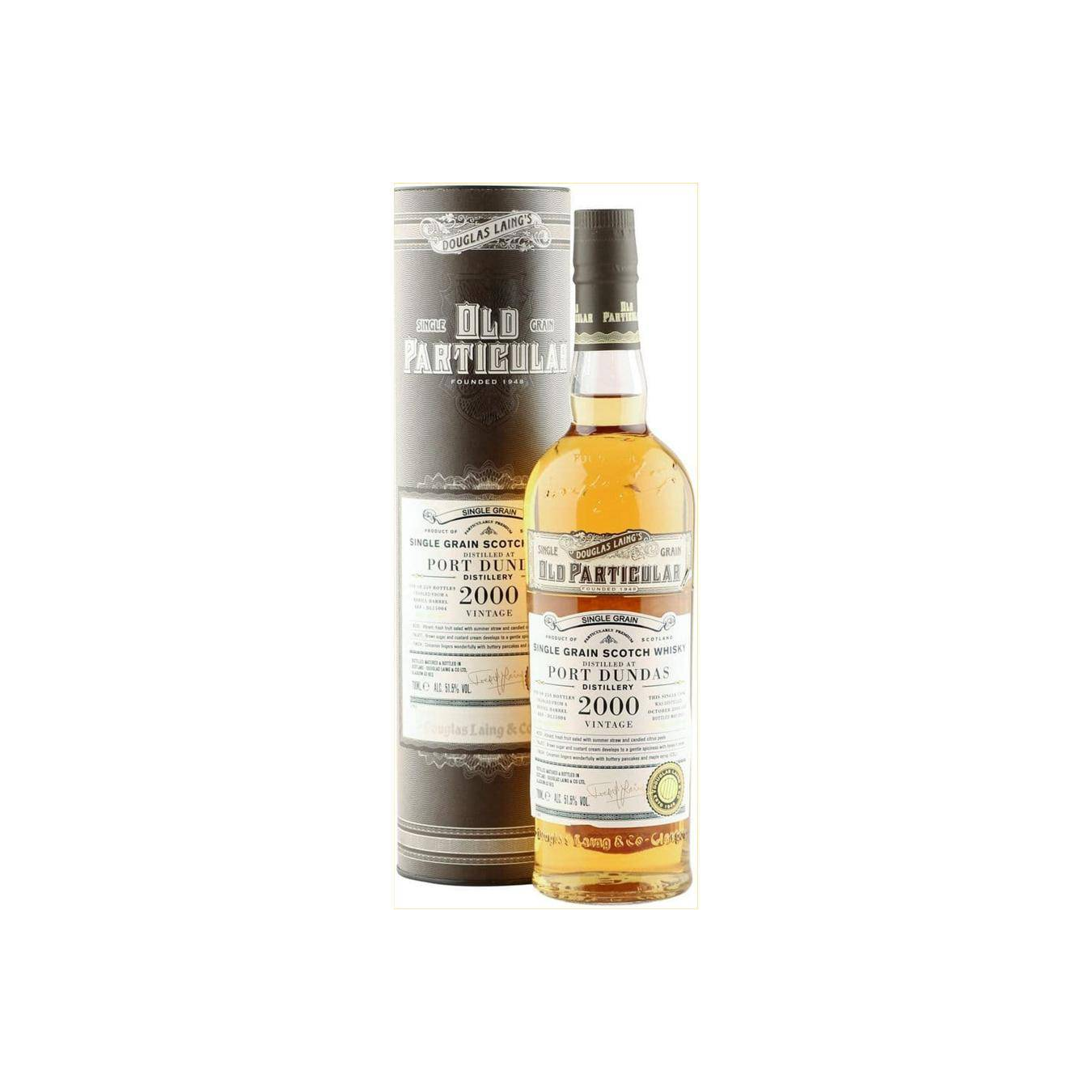 Port Dundas Old Particular 2000 20 Years Single Grain Whisky 2