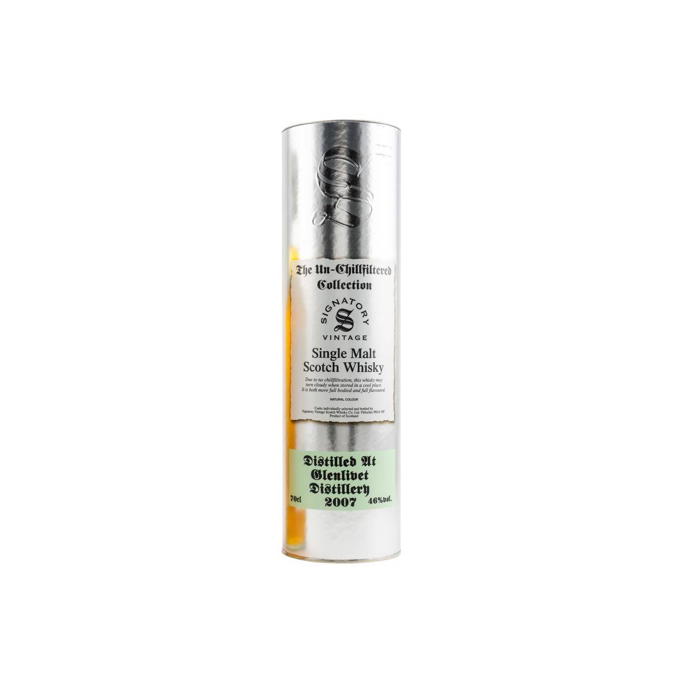 The Glenlivet The Un-Chillfiltered Collection 2007 13 Years Single Malt Whisky 2