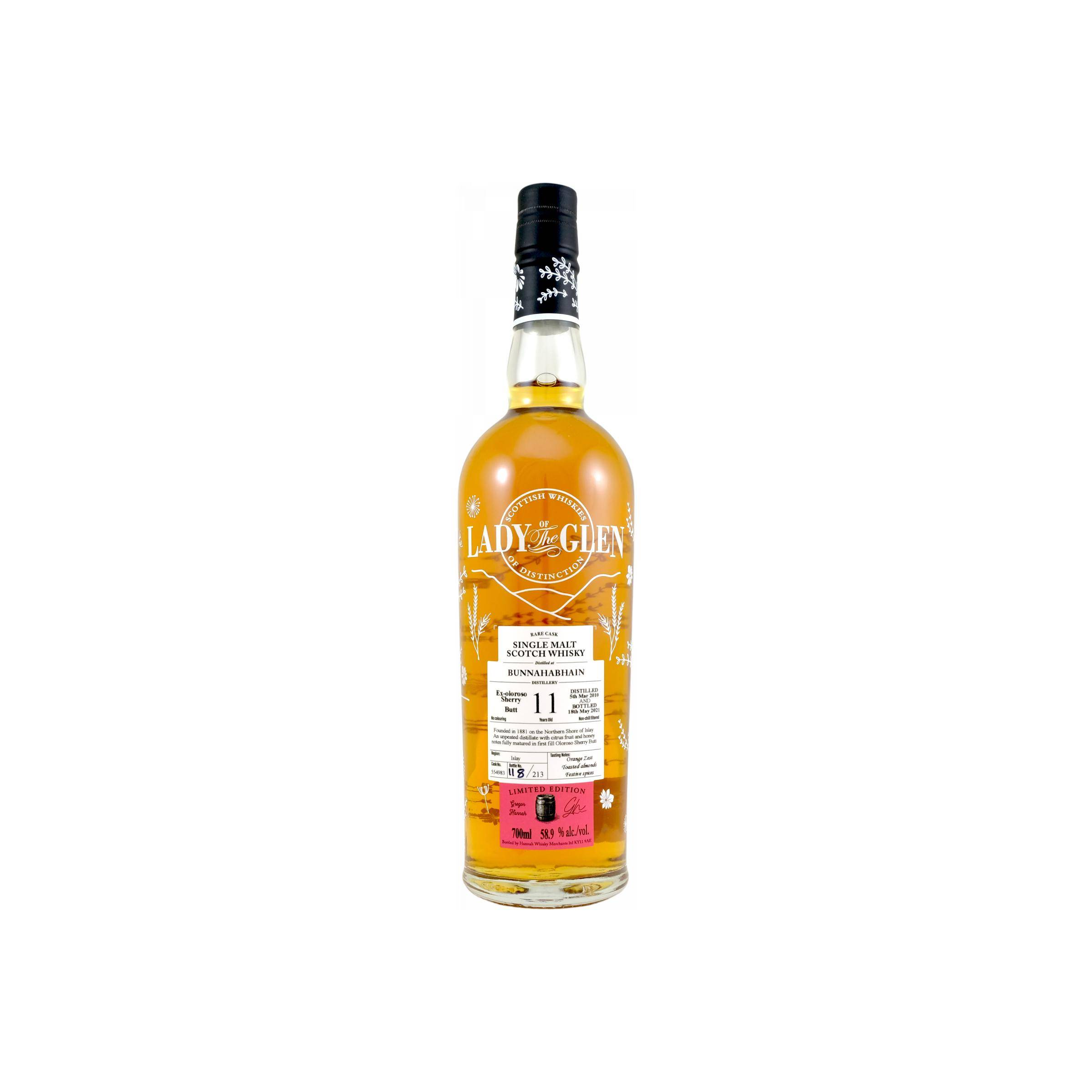 Bunnahabhain Limited Edition 2010 11 Years Single Malt Whisky