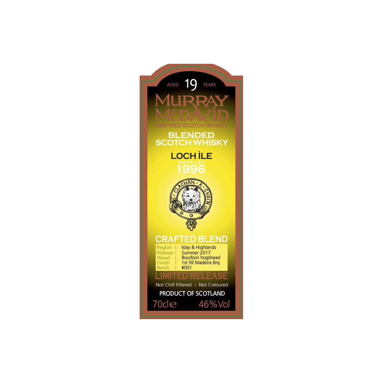 Murray McDavid 1996 19 Years Blended Whisky 3