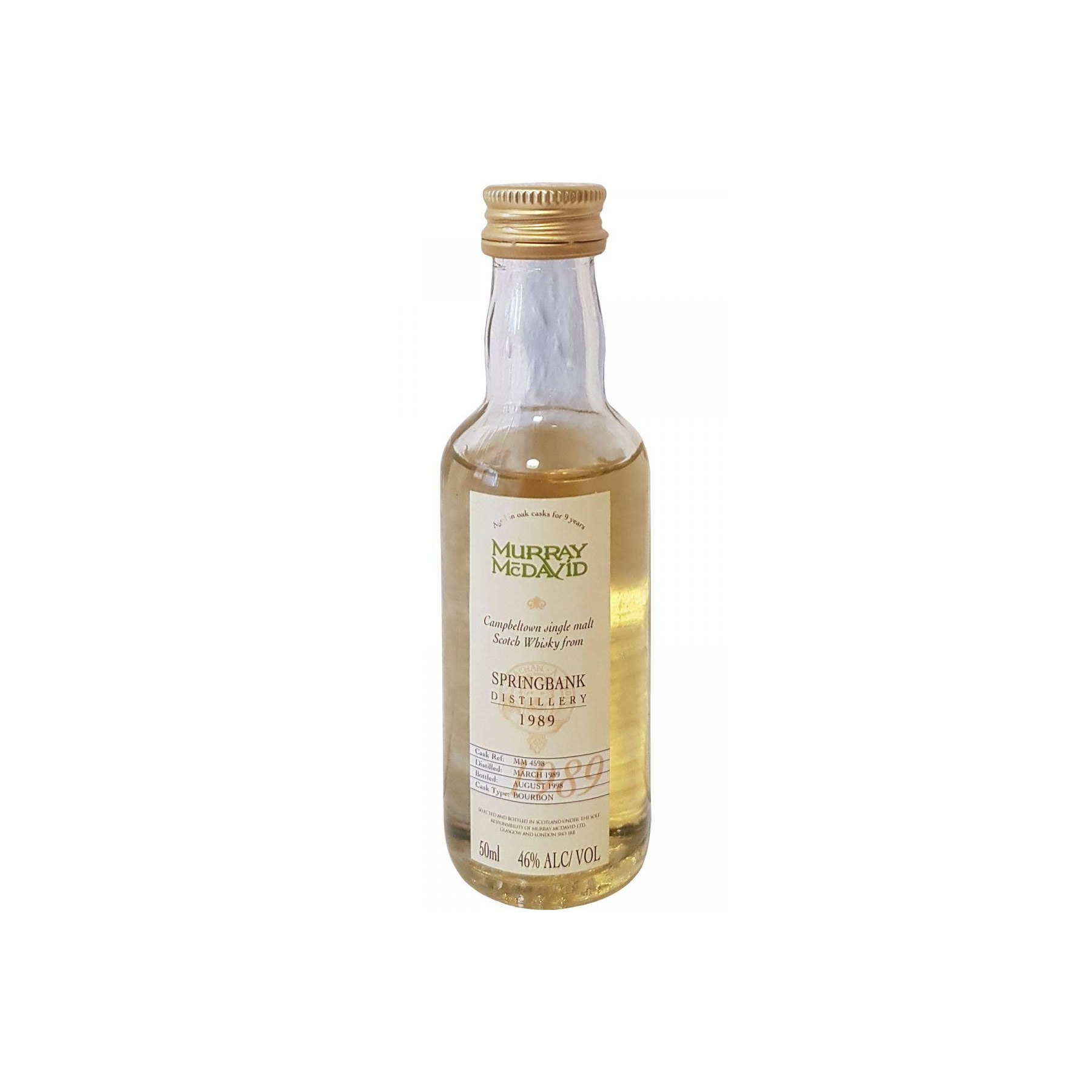 Springbank Miniature 1989 9 Years Single Malt Whisky 2