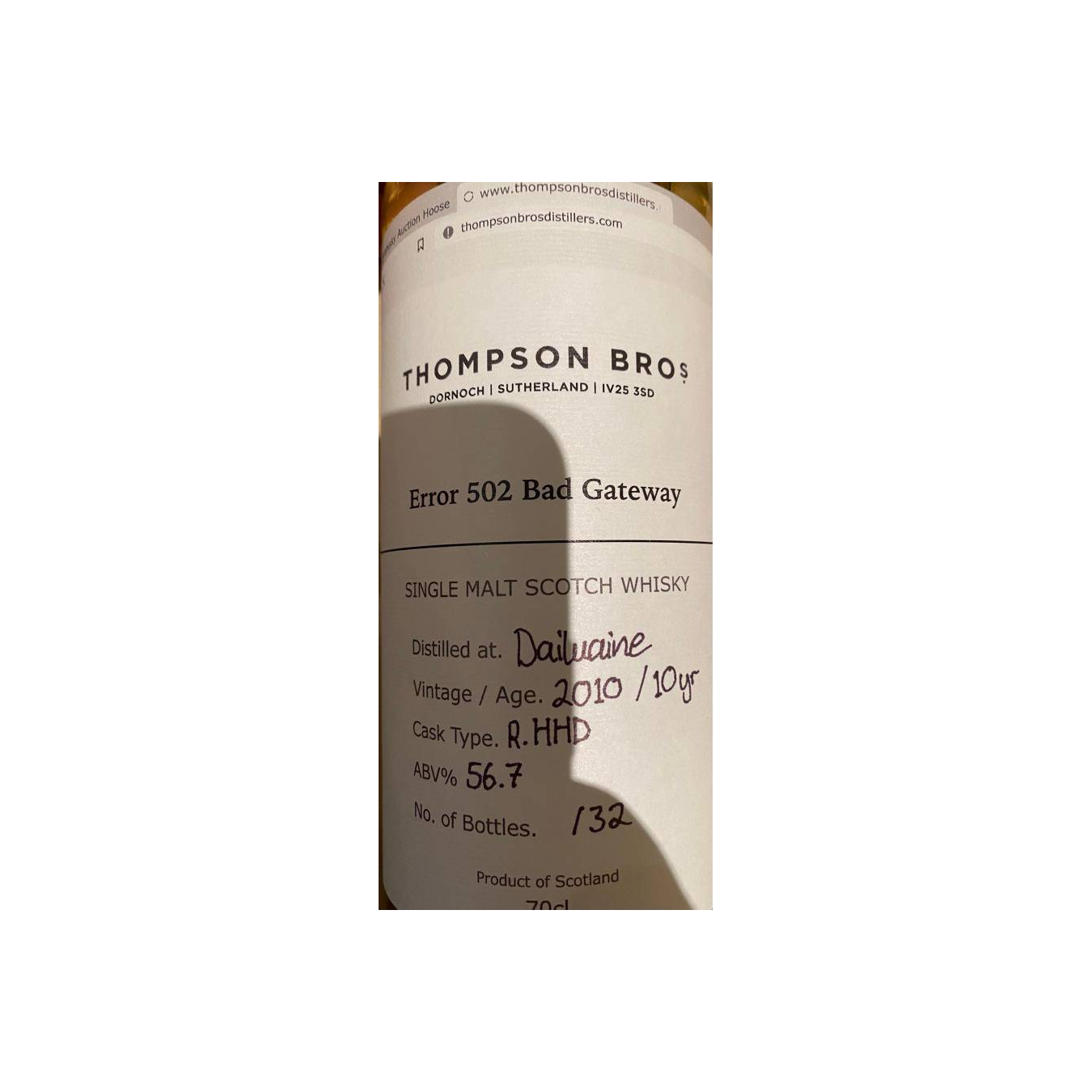 Dailuaine 2010 10 Years Single Malt Whisky 2
