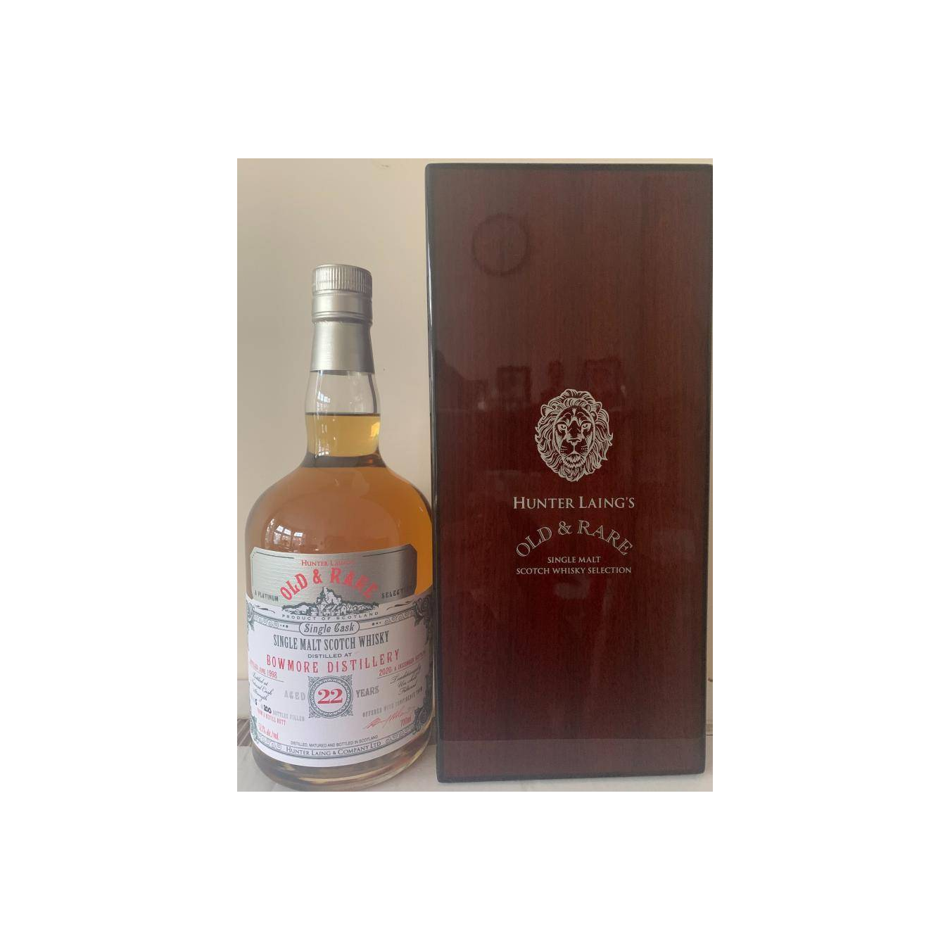 Bowmore 1998 22 Years Single Malt Whisky 2