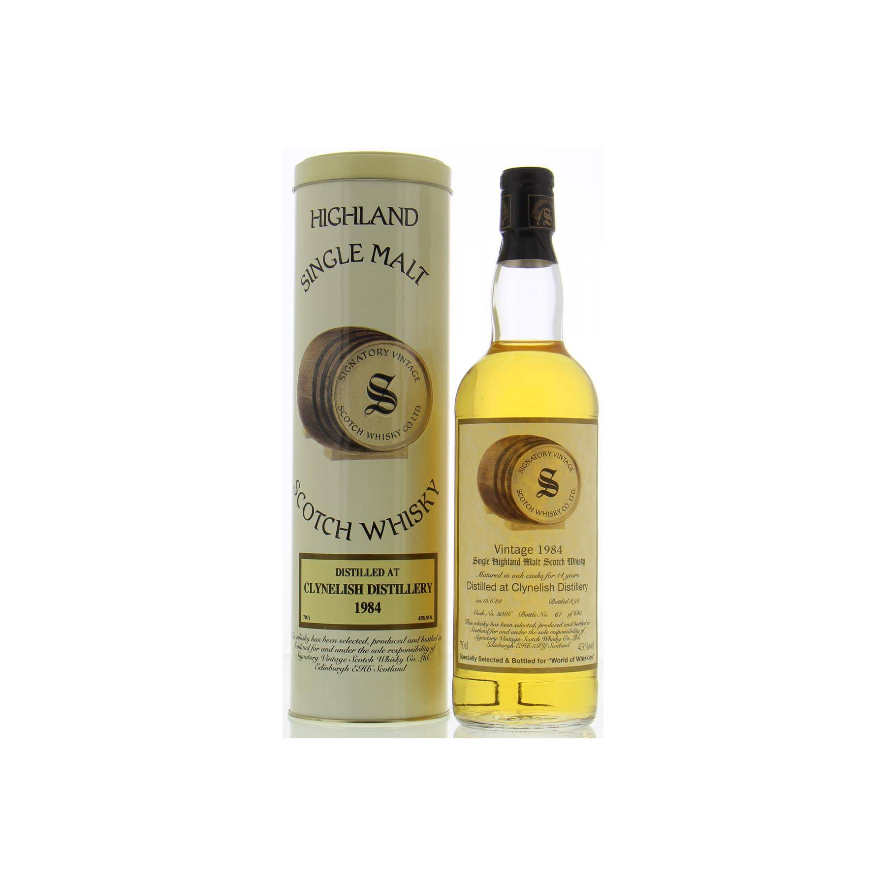 Clynelish Vintage Collection 1984 14 Years Single Malt Whisky 2