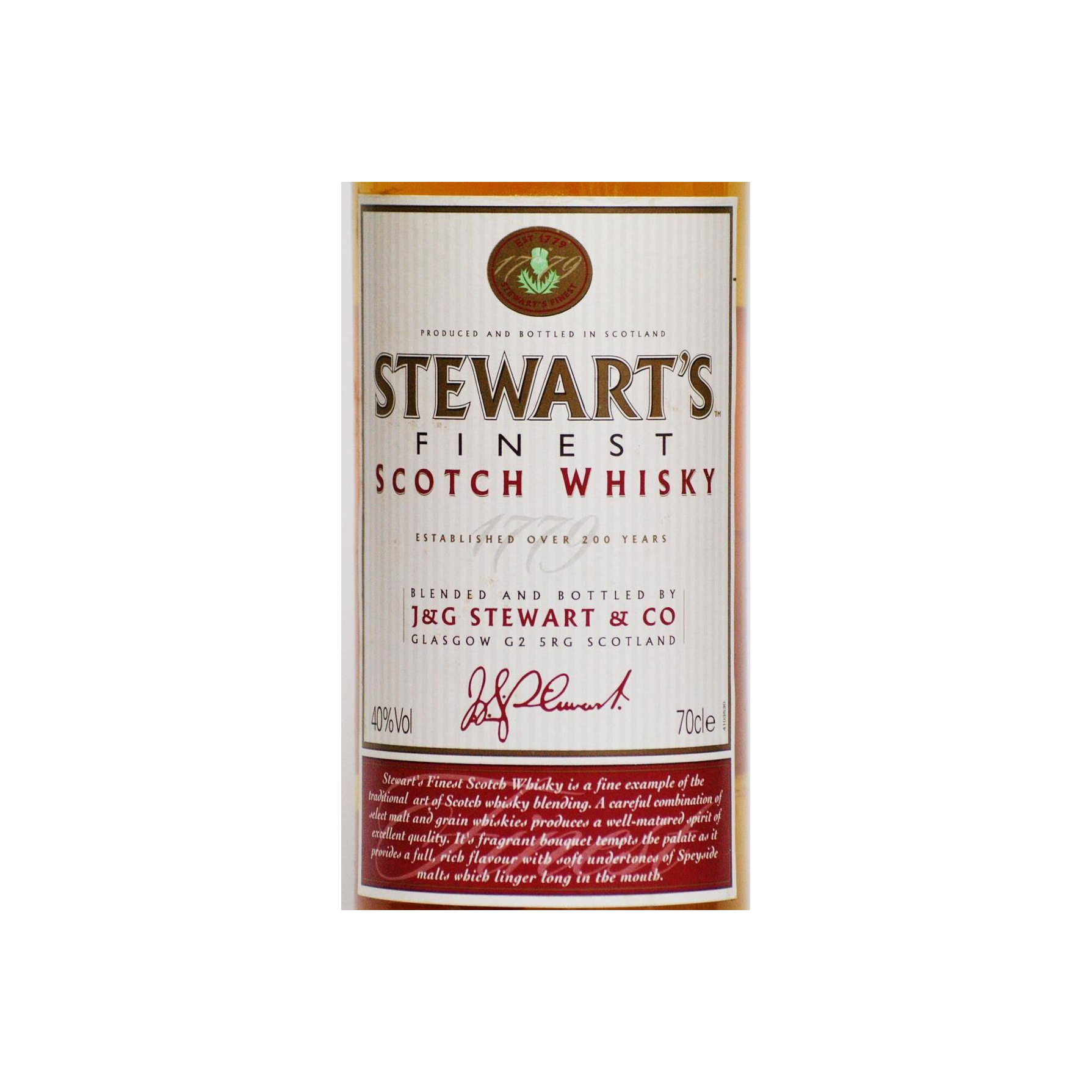 Stewart's Finest Scotch Whisky 2