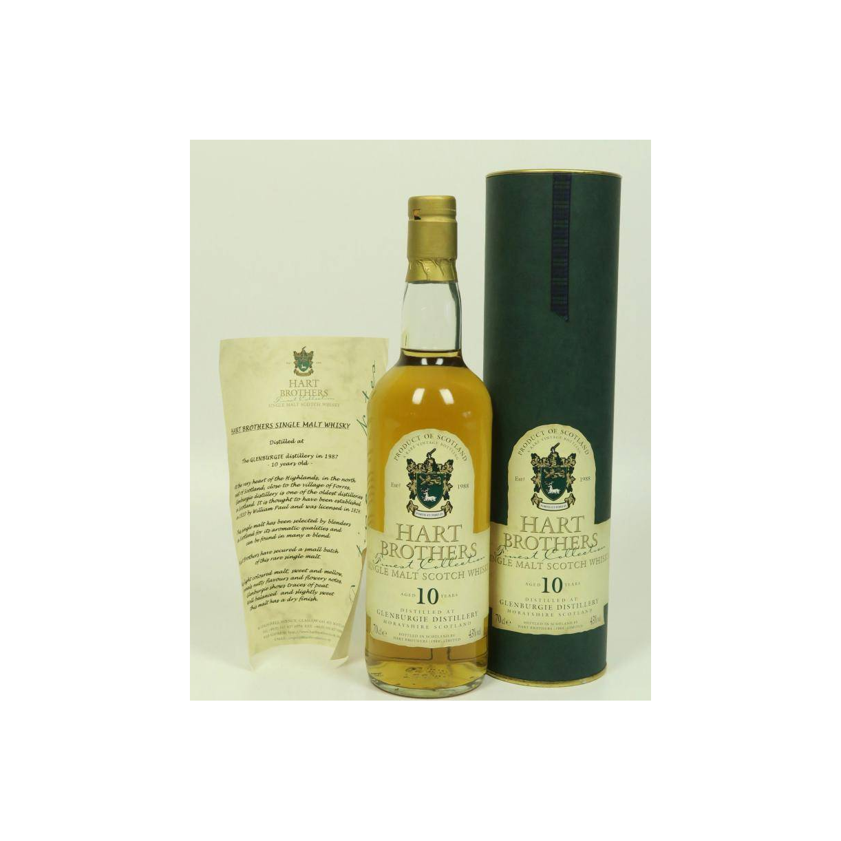 Glenburgie Finest Collection 1987 10 Years Single Malt Whisky