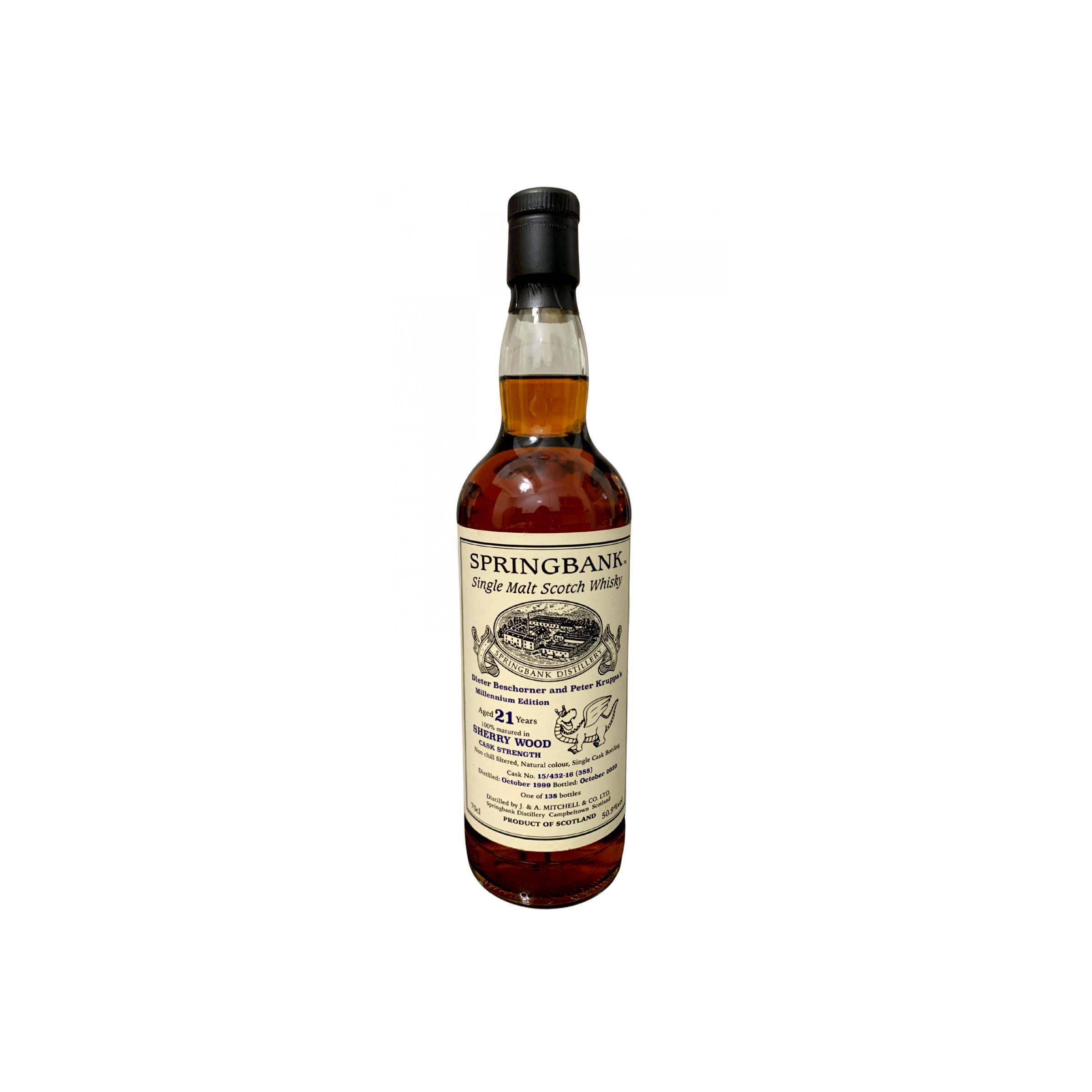 Springbank Private Bottling 1999 21 Years Single Malt Whisky