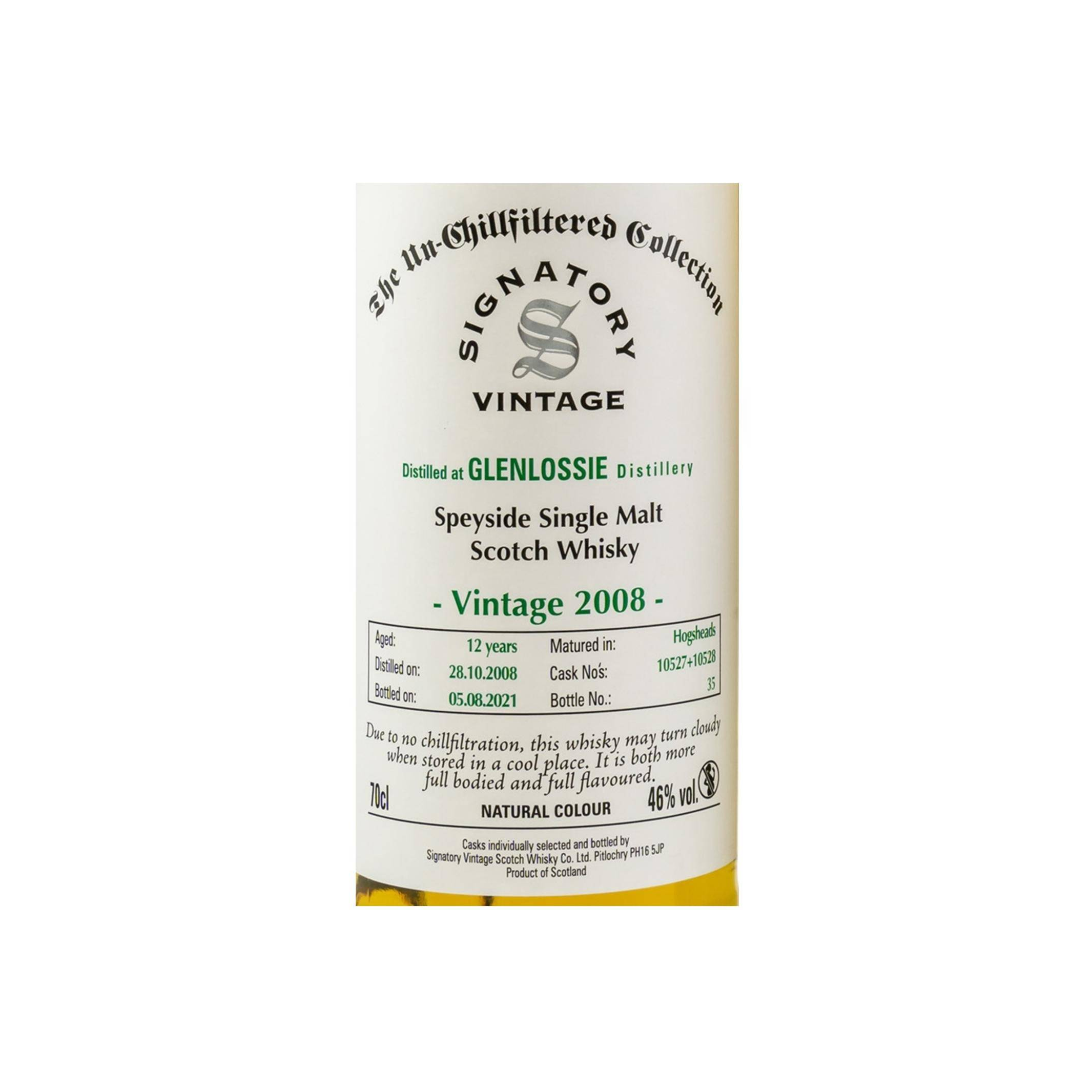 Glenlossie The Un-Chillfiltered Collection 2008 12 Years Single Malt Whisky 2