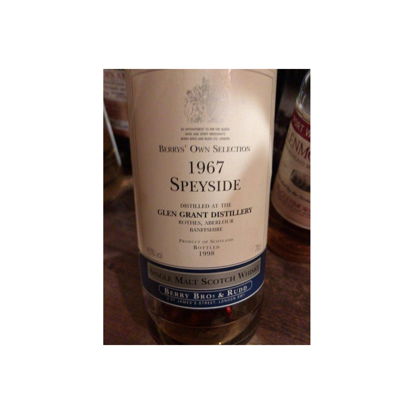 Glen Grant 1967 31 Years Single Malt Whisky