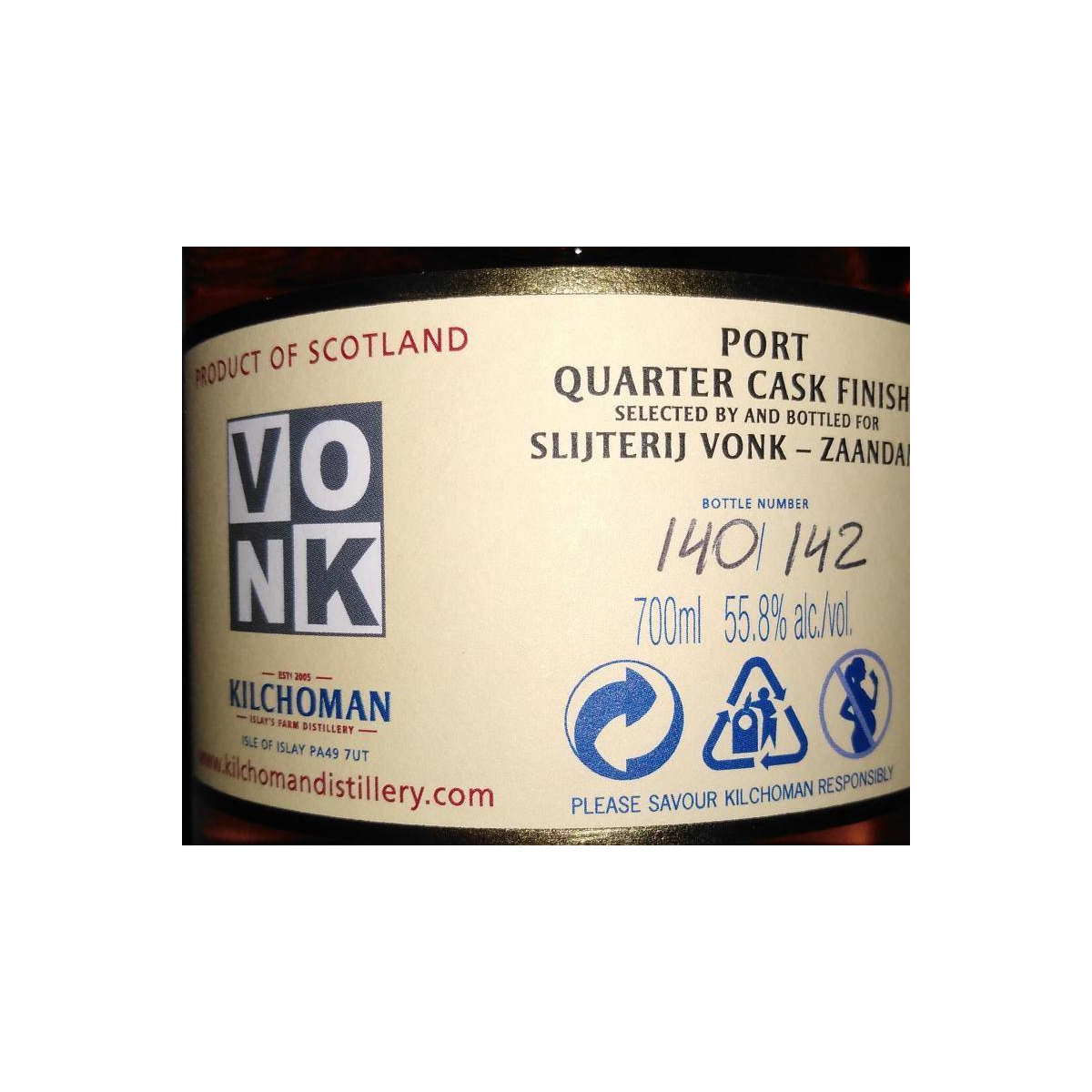 Kilchoman 2013 8 Years Single Malt Whisky 3