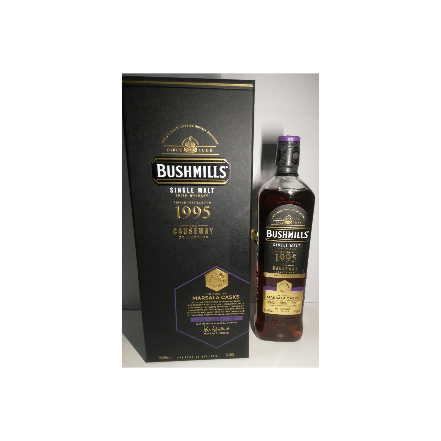 Bushmills 1995 25 Years Single Malt Whisky 2