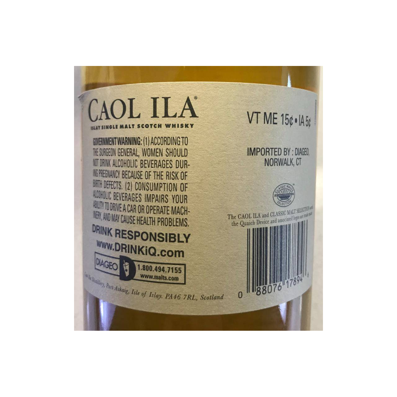 Caol Ila Single Malt Whisky 3