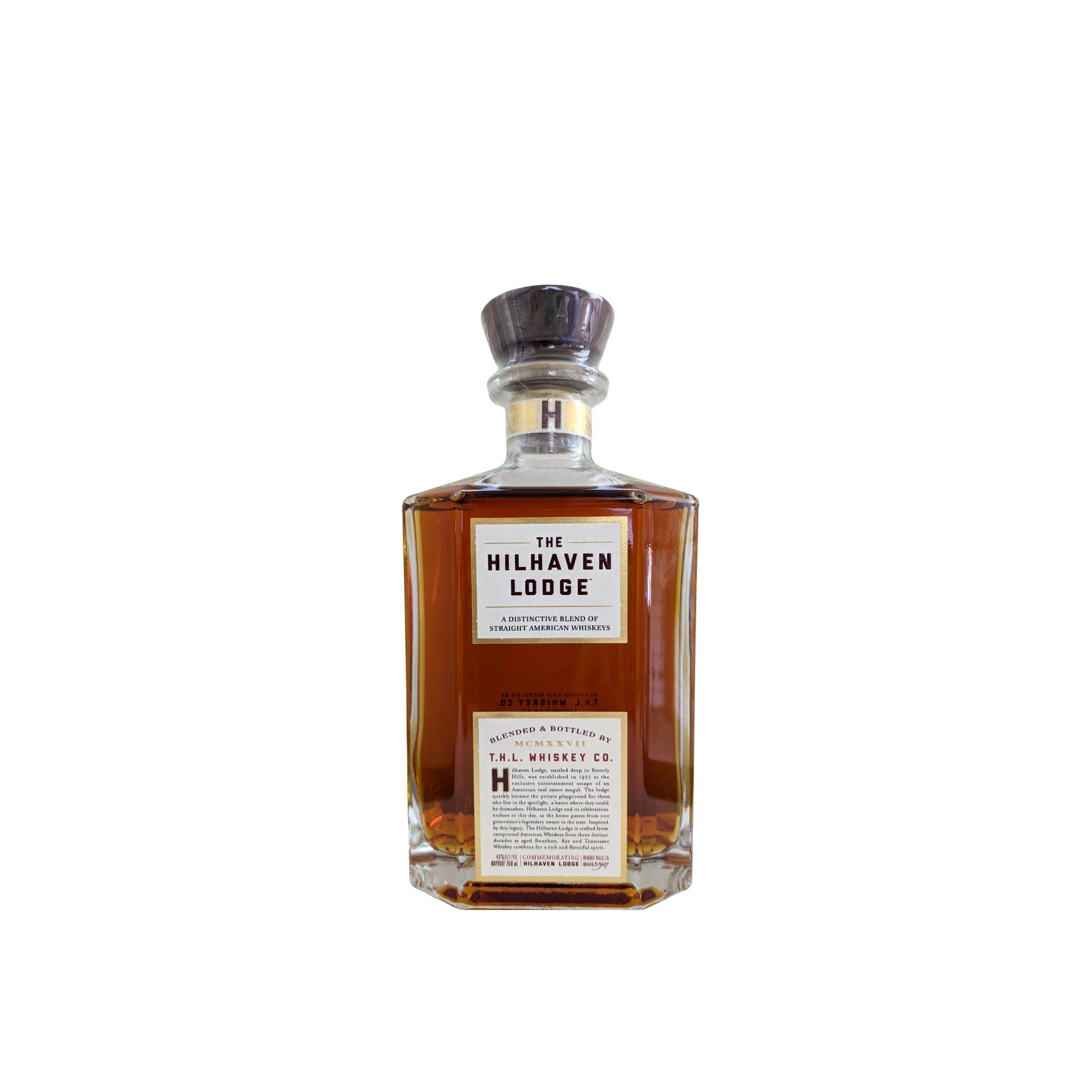 The Hilhaven Lodge A Distinctive Blend of Straight American Whiskeys