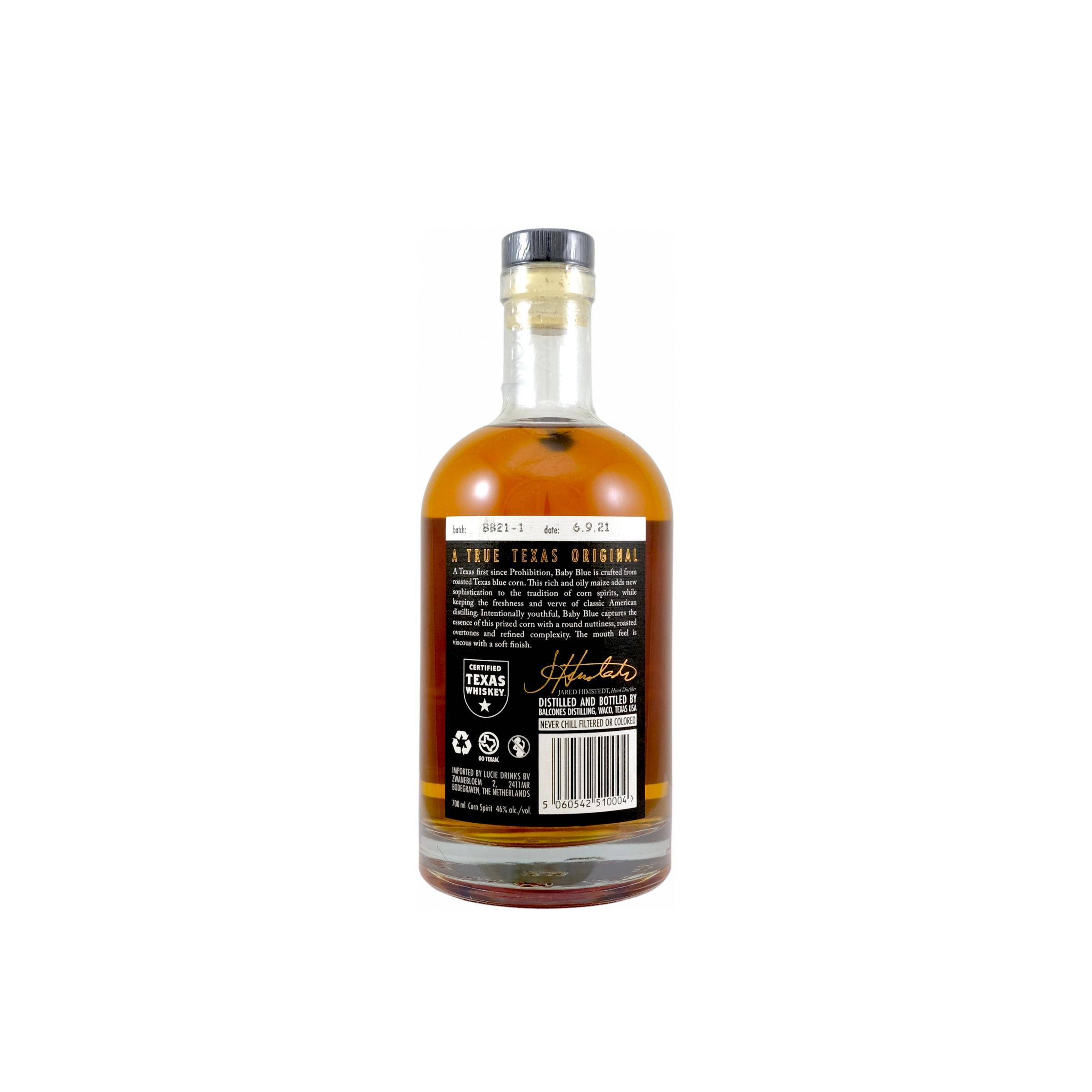 Balcones Corn Whisky 2