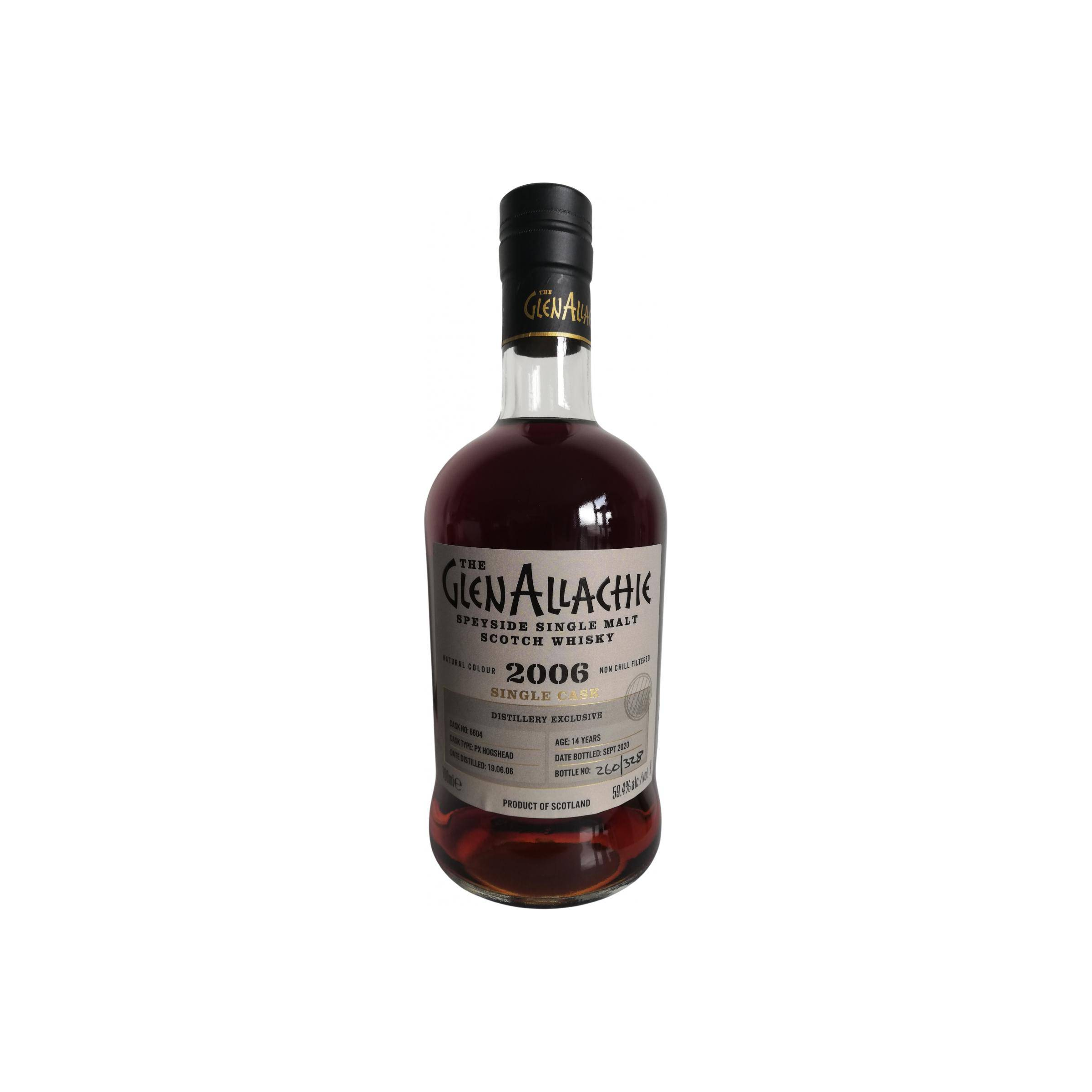 The GlenAllachie Single Cask 2006 14 Years Single Malt Whisky