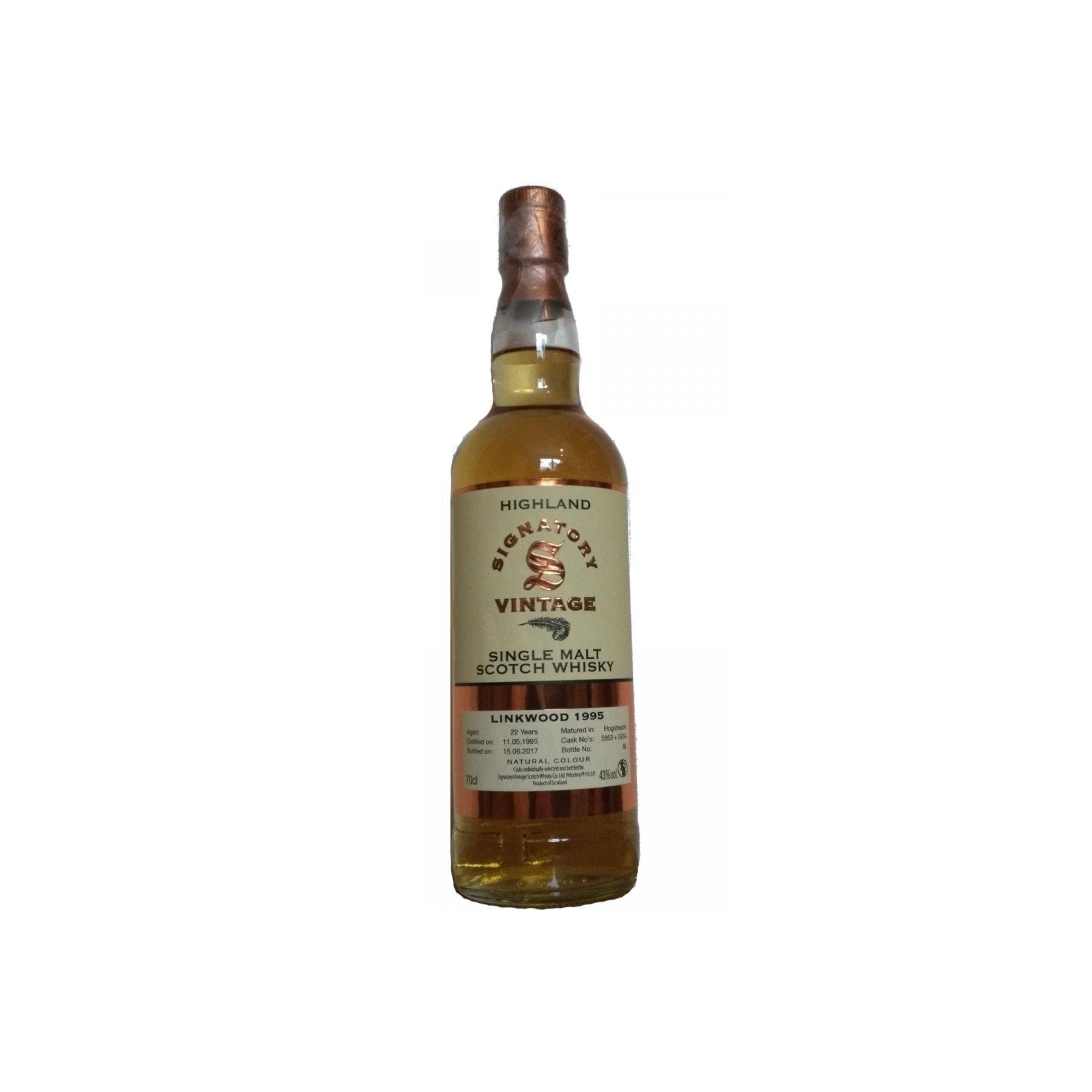 Linkwood Vintage Collection 1995 22 Years Single Malt Whisky 2
