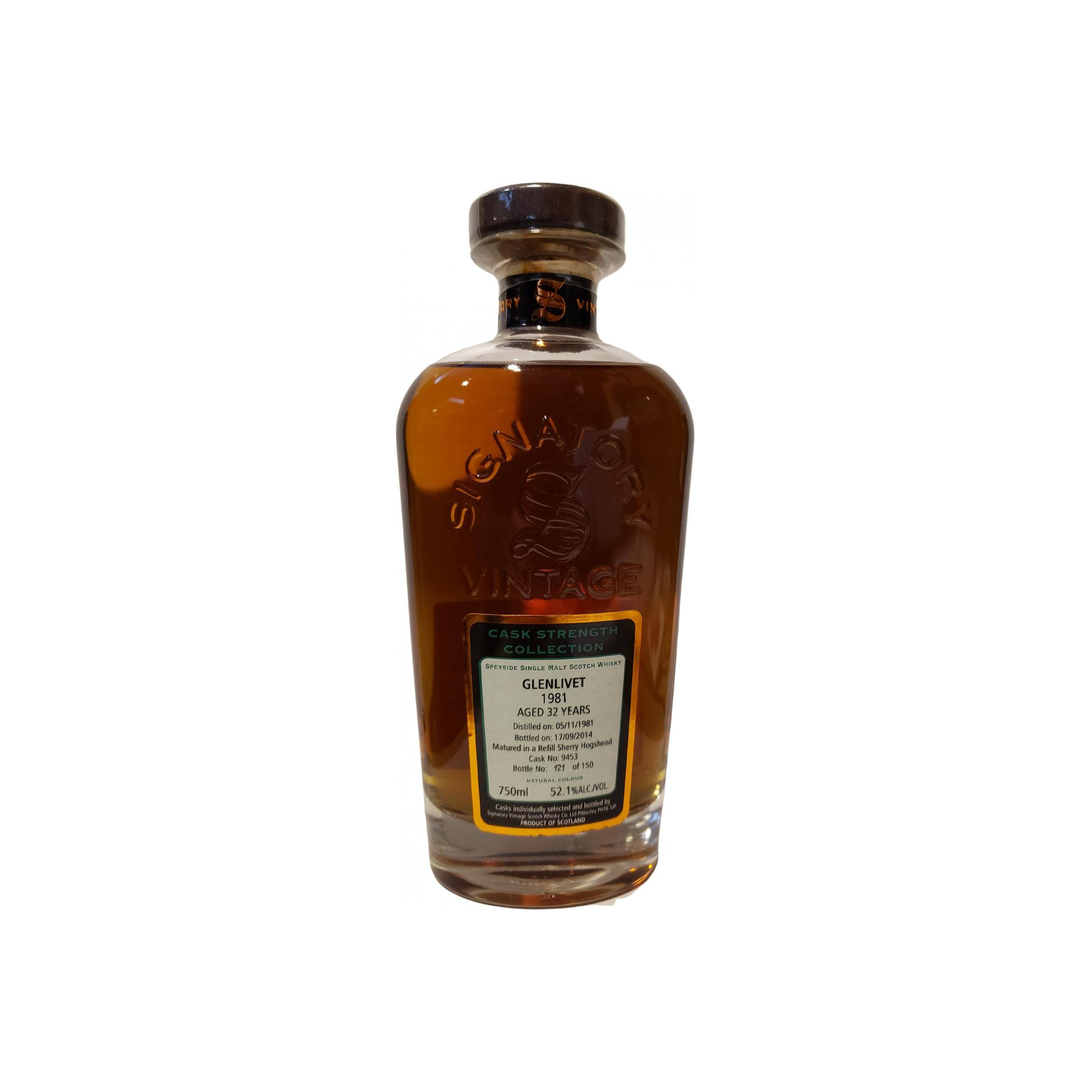 The Glenlivet Cask Strength Collection 1981 32 Years Single Malt Whisky