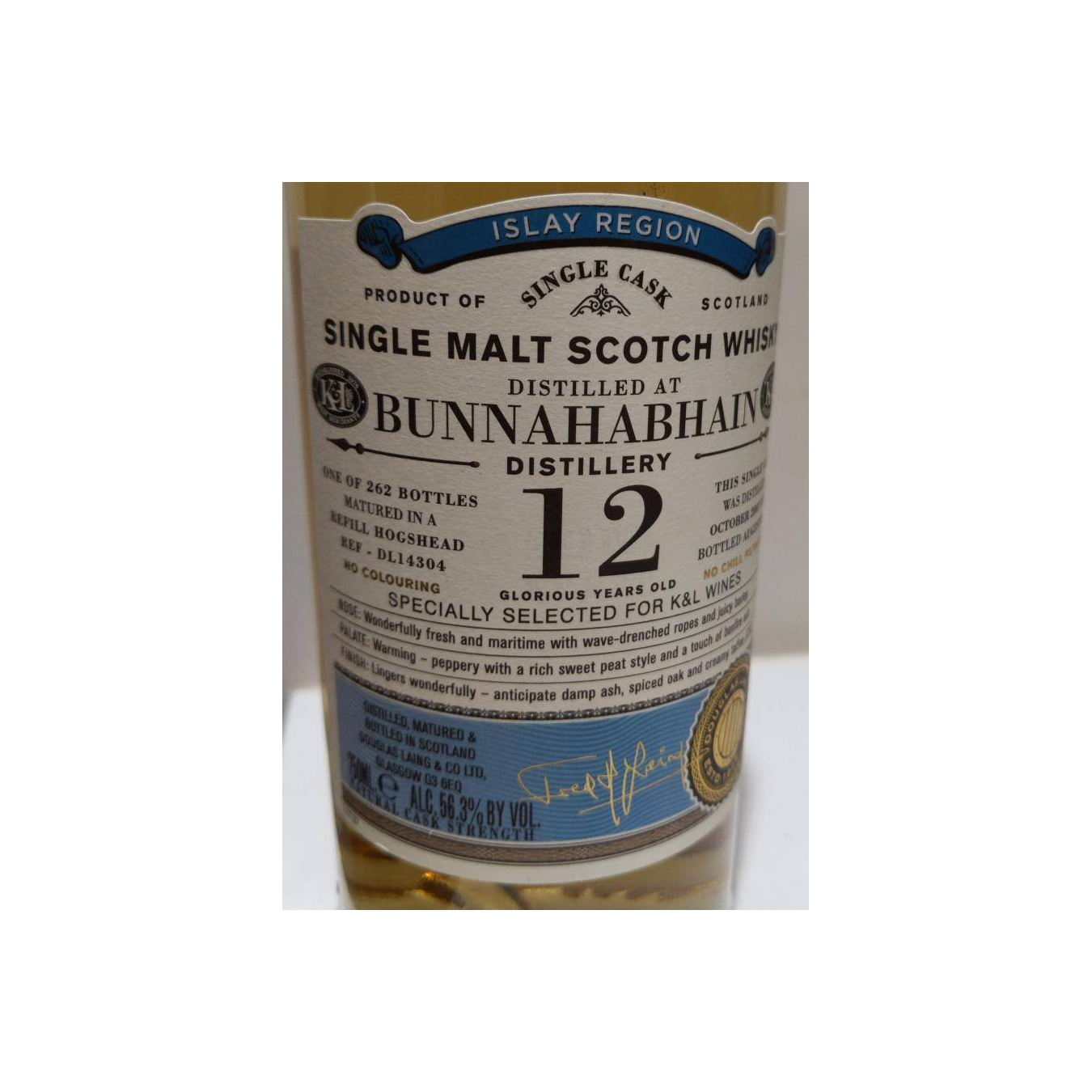 Bunnahabhain Old Particular 2007 12 Years Single Malt Whisky 2