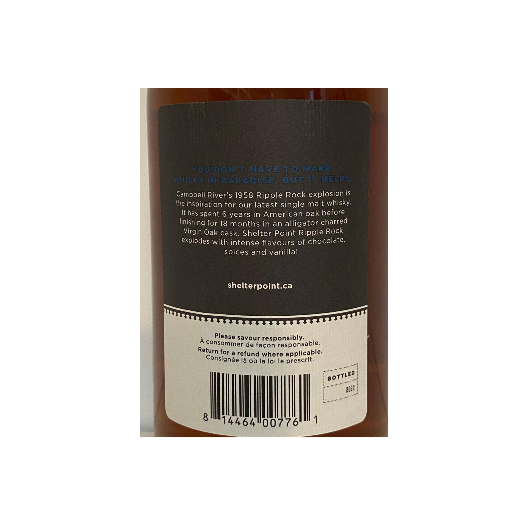 Shelter Point 7 Years Single Malt Whisky 2