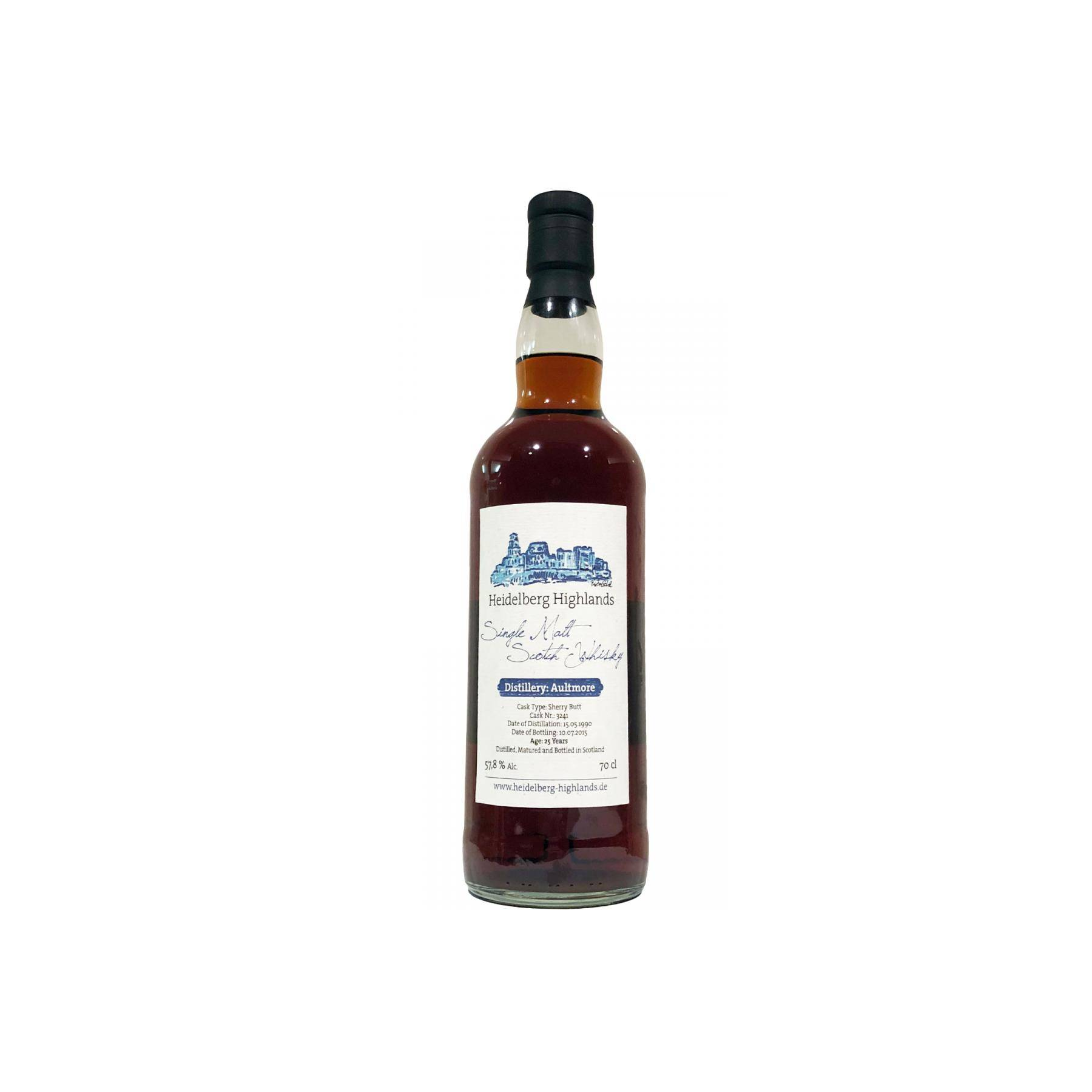 Aultmore 1990 25 Years Single Malt Whisky