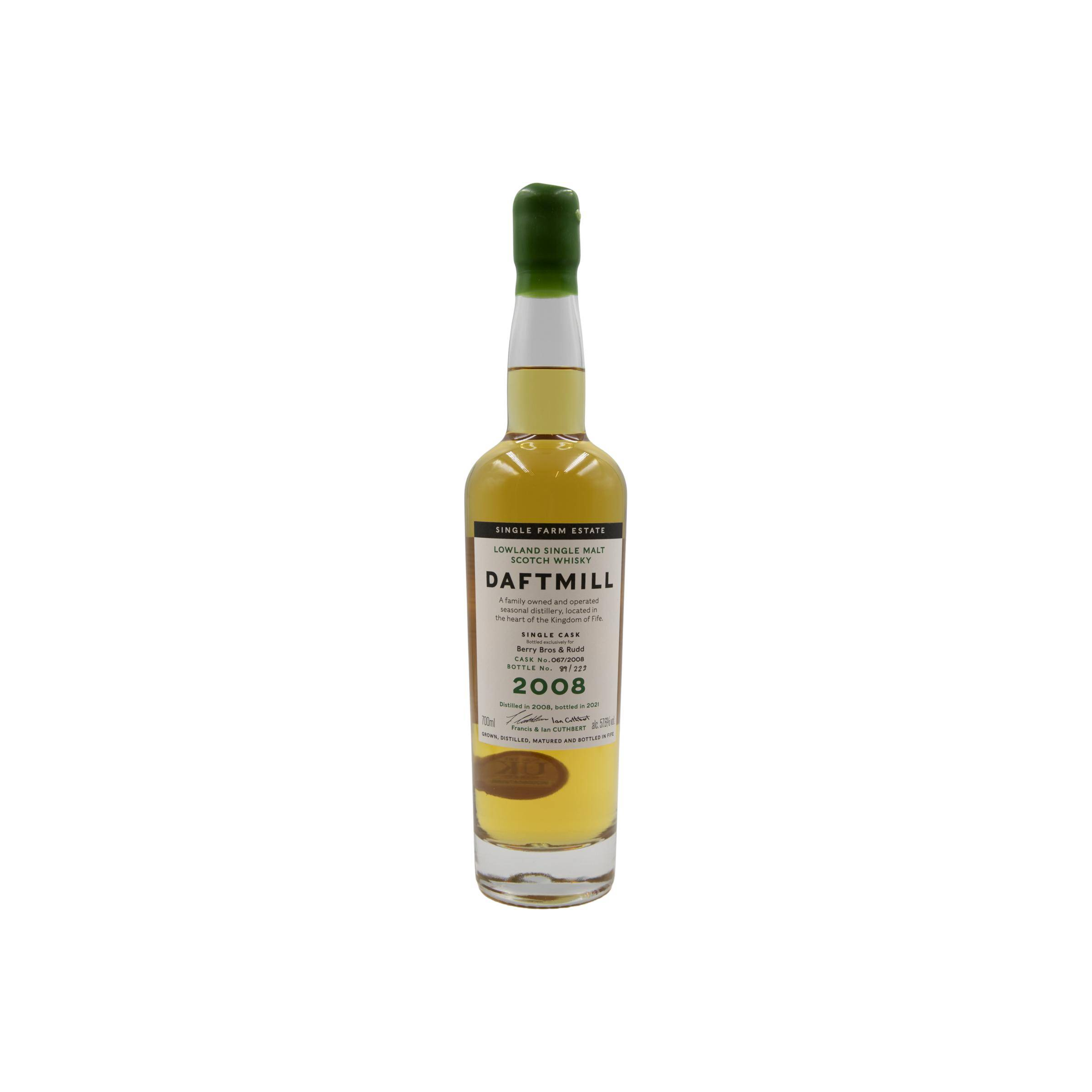 Daftmill Single Cask 2008 13 Years Single Malt Whisky