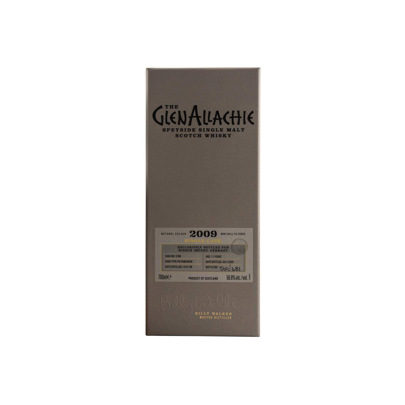 The GlenAllachie Single Cask 2009 11 Years Single Malt Whisky 3