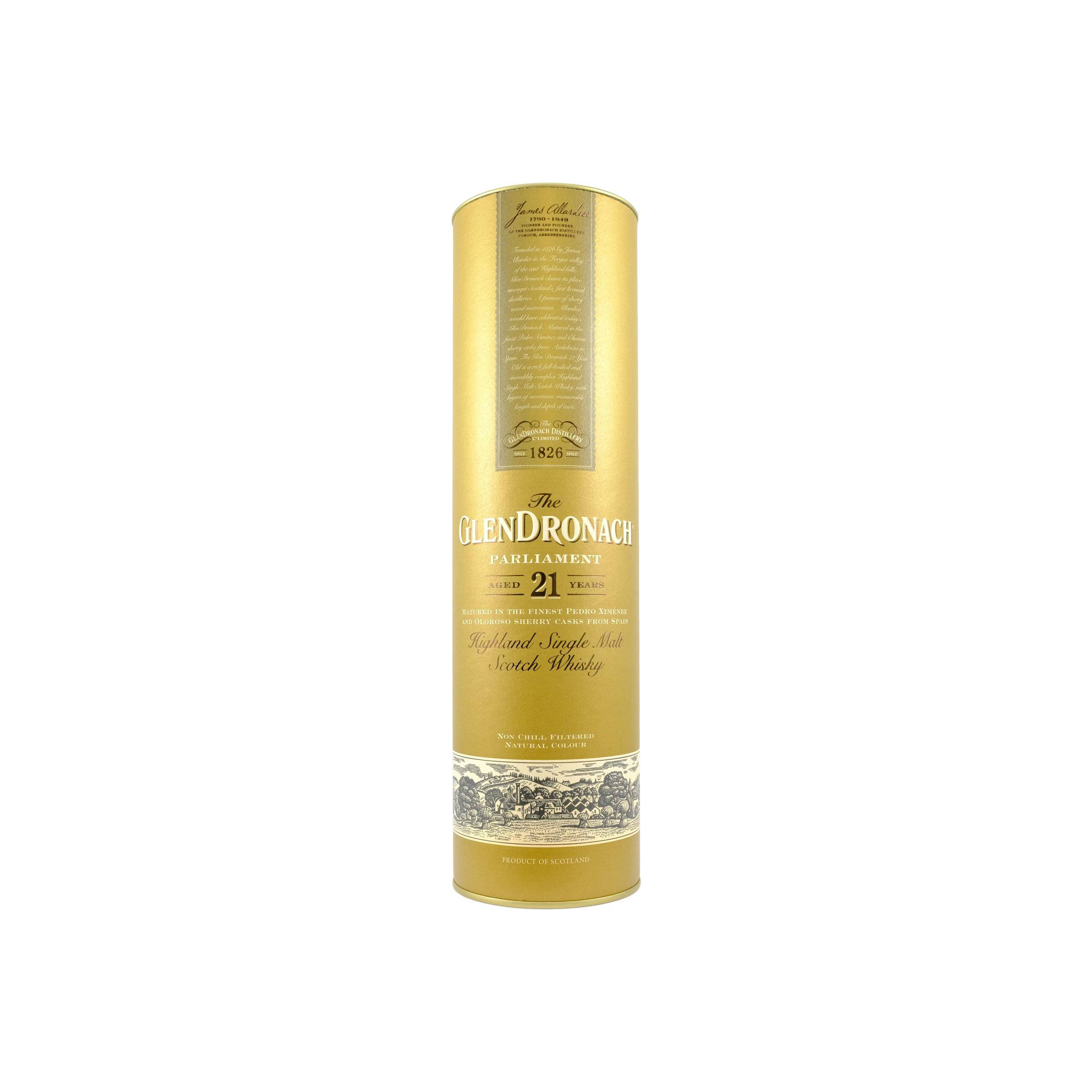 GlenDronach 21 Years Single Malt Whisky 2