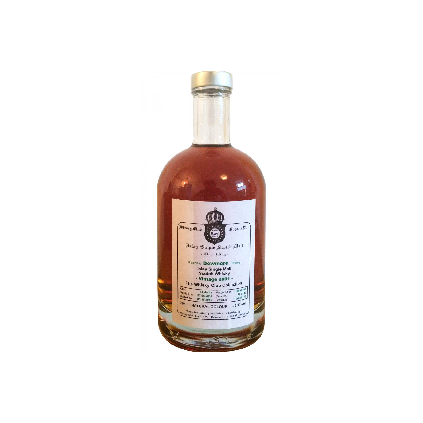 Bowmore 2001 14 Years Single Malt Whisky