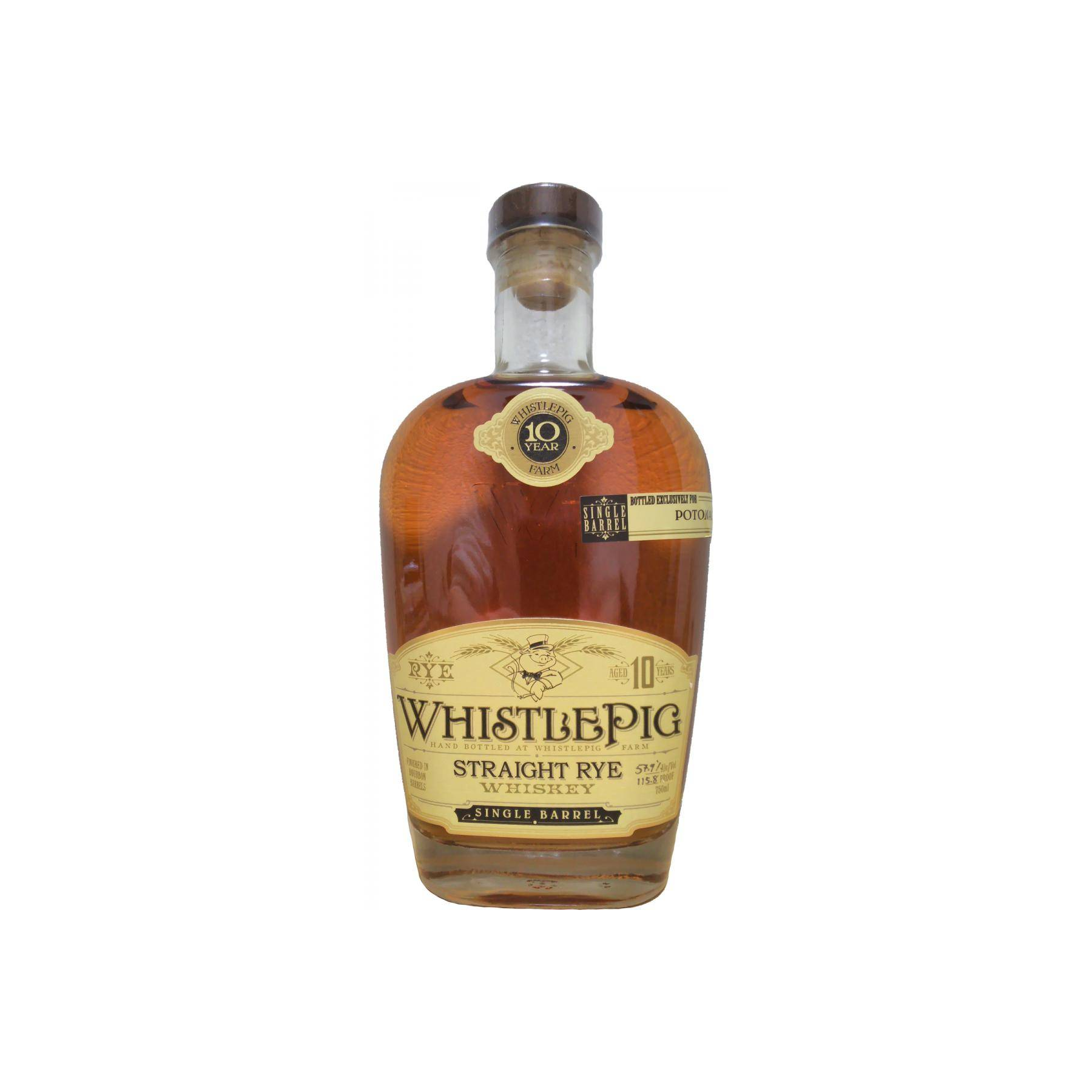 WhistlePig 10 Years Rye Whisky