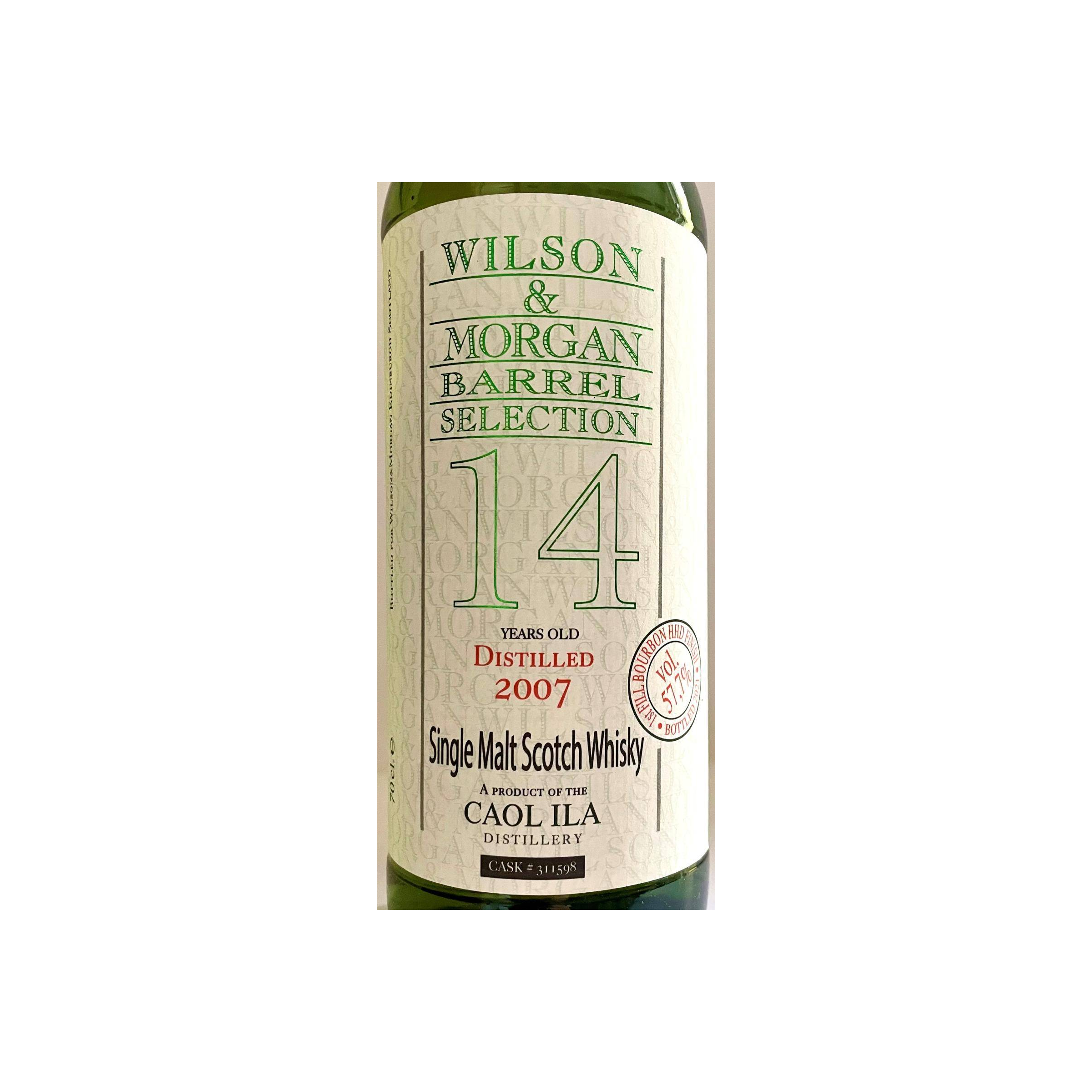 Caol Ila Barrel Selection 2007 14 Years Single Malt Whisky 2
