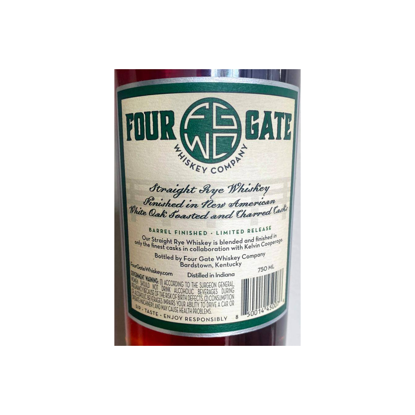 Four Gate Whiskey Company Split Stave by Kelvin FGWC 3