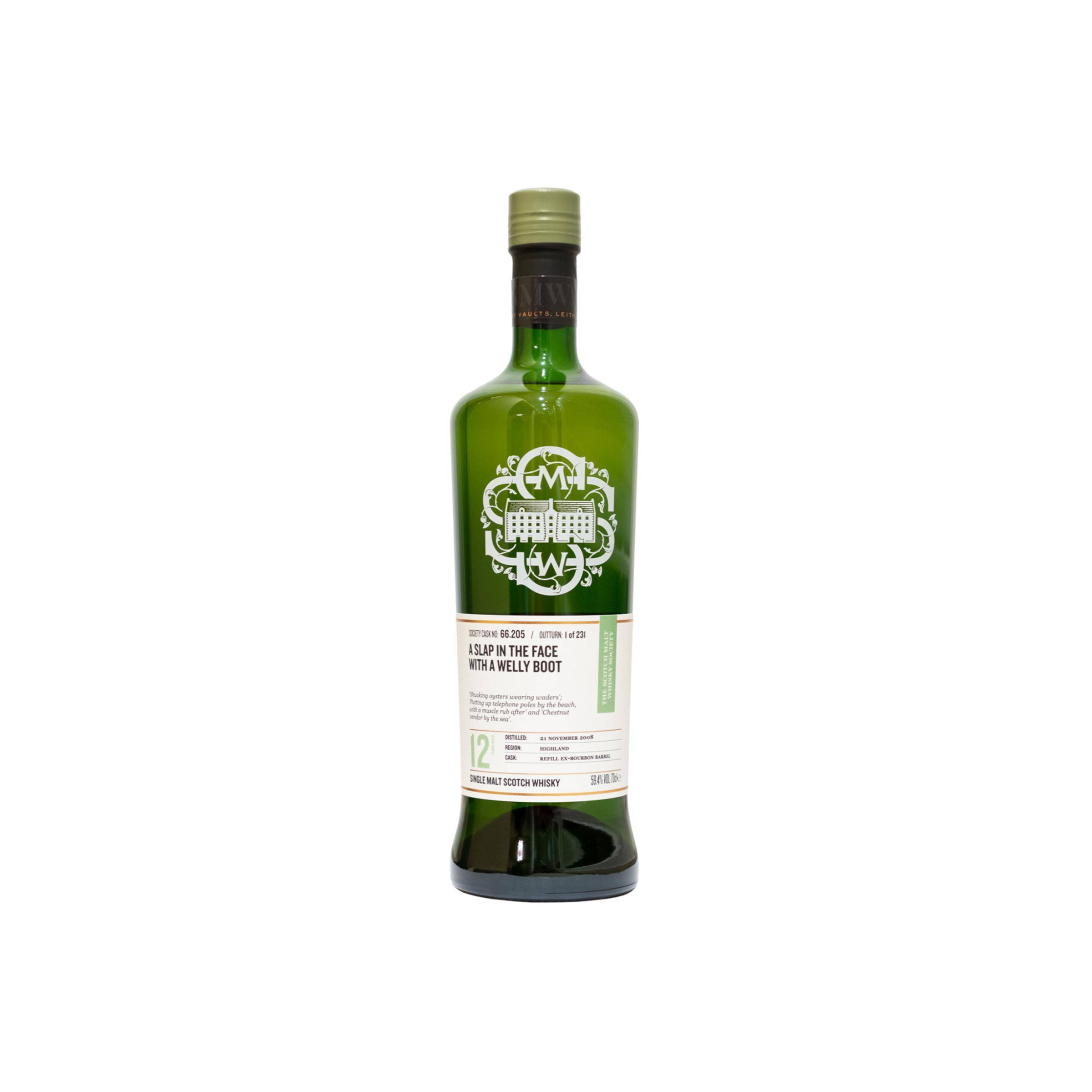 The Scotch Malt Whisky Society 2008 12 Years Single Malt Whisky
