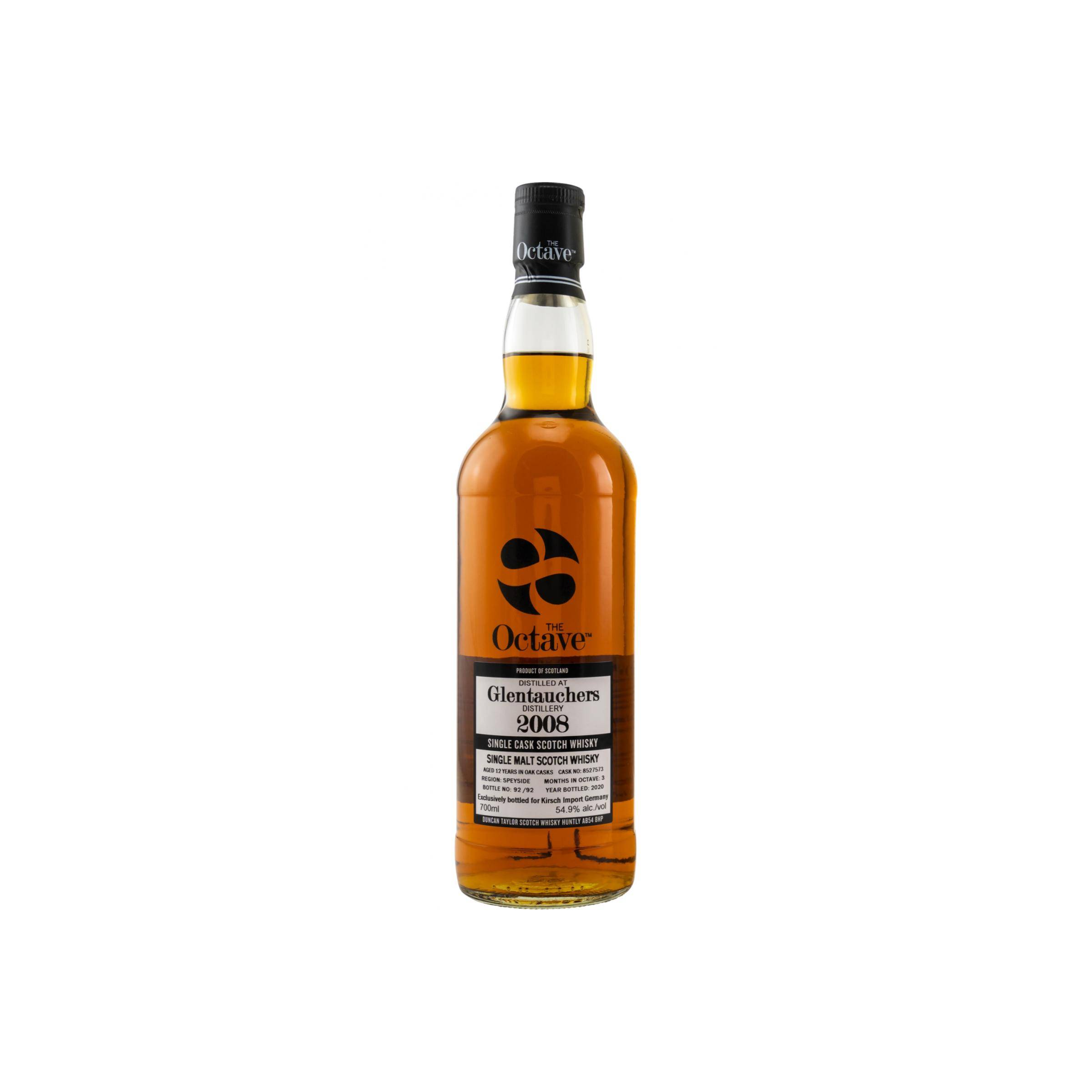 Glentauchers The Octave 2008 12 Years Single Malt Whisky