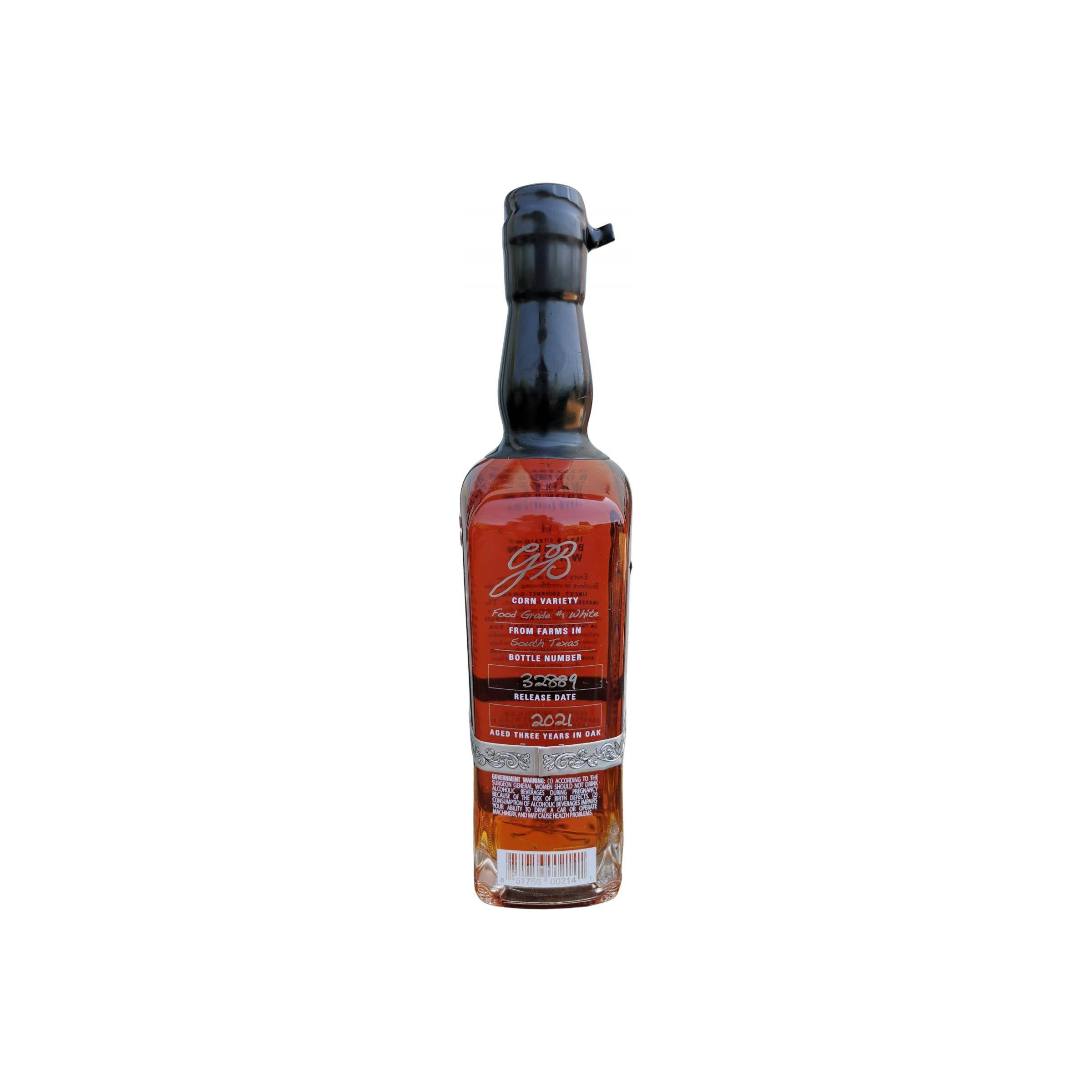 Garrison Brothers Texas Straight Bourbon Whiskey 2