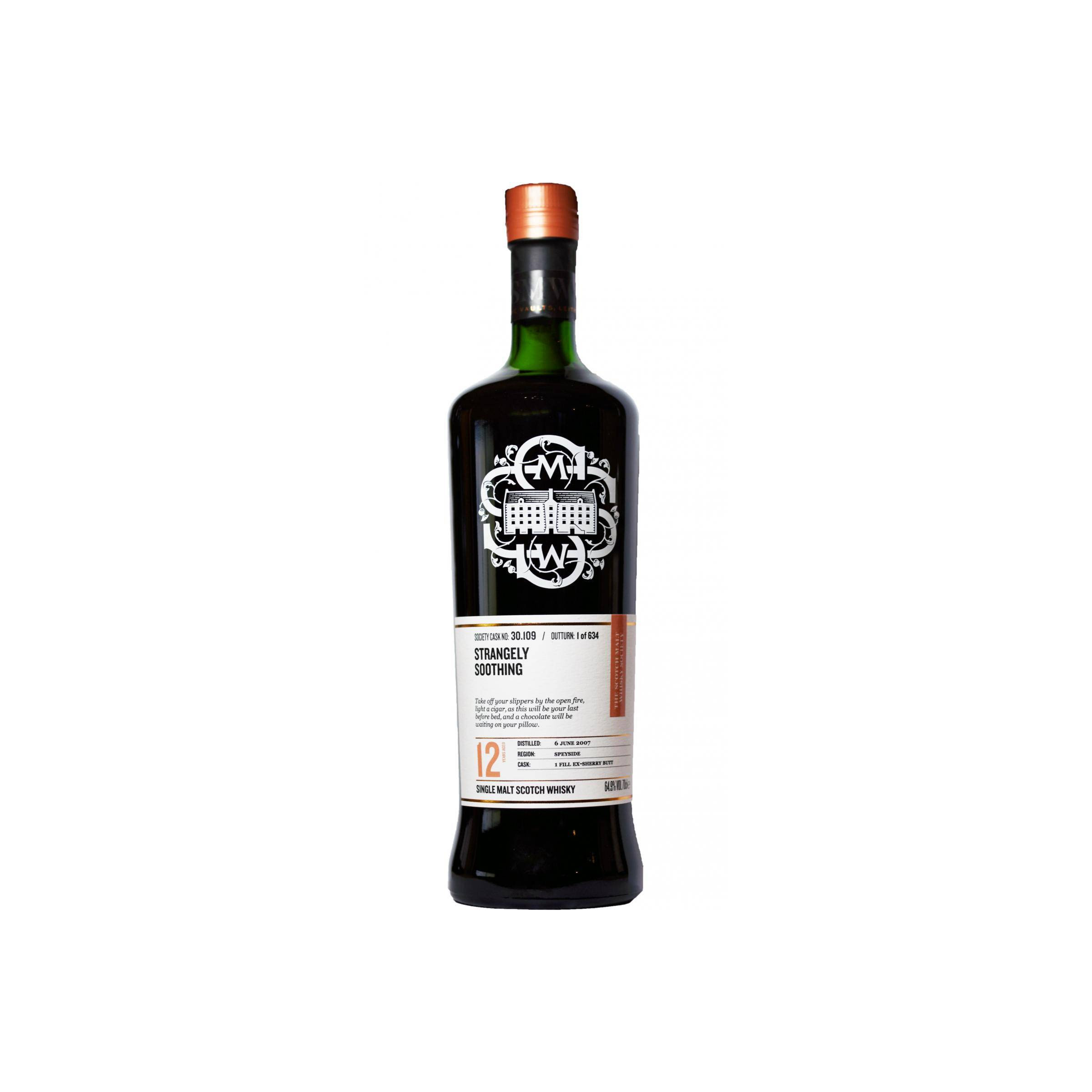 The Scotch Malt Whisky Society 2007 12 Years Single Malt Whisky
