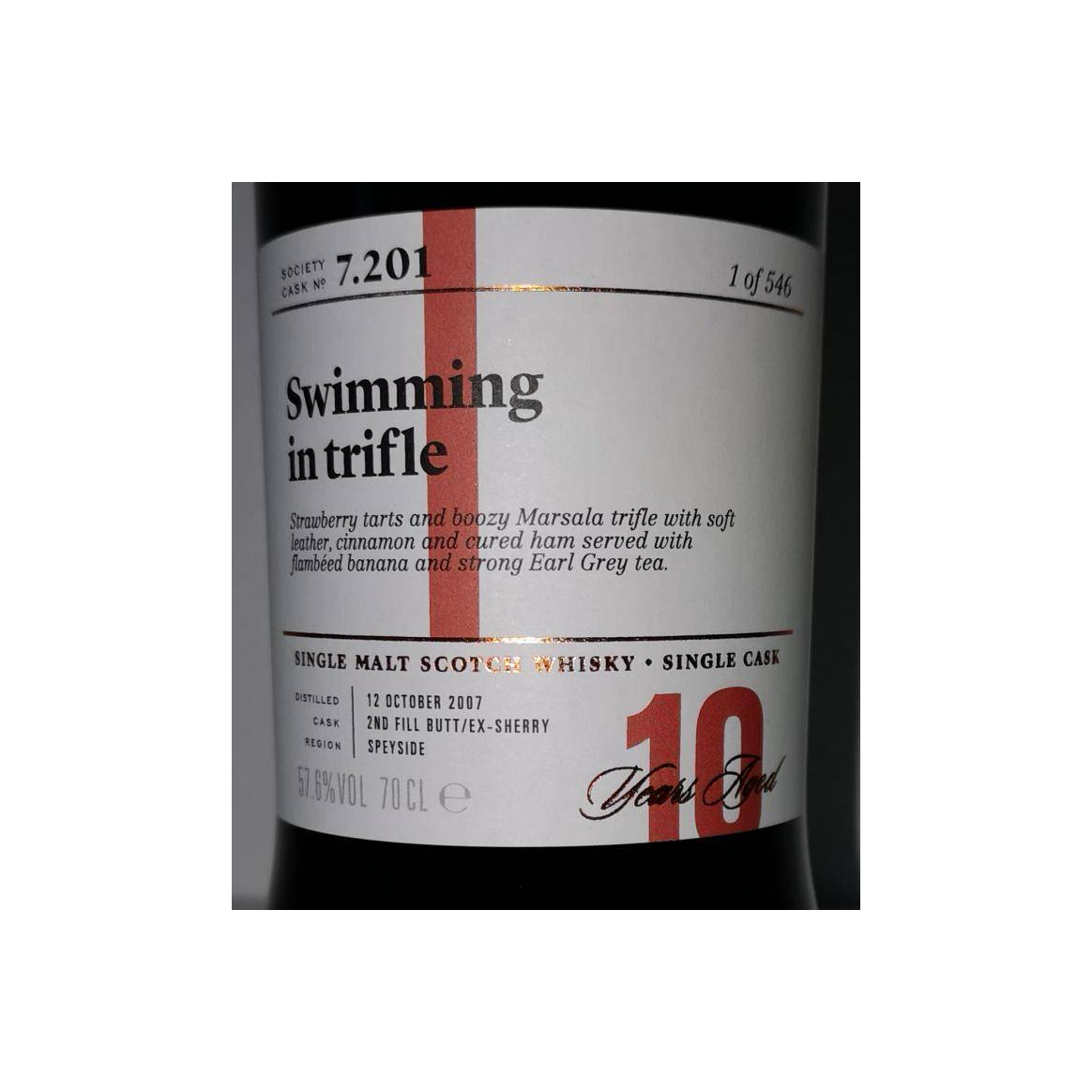 The Scotch Malt Whisky Society 2007 10 Years Single Malt Whisky 2