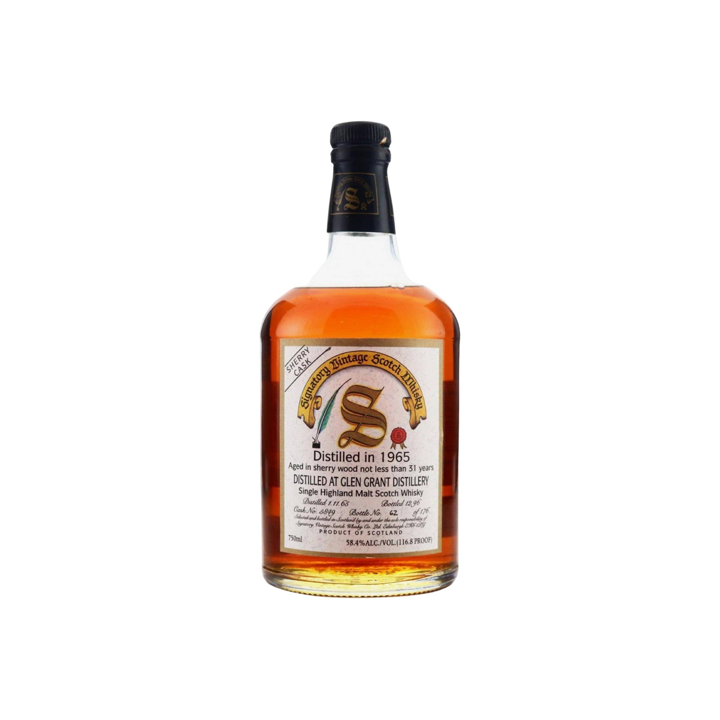 Glen Grant Vintage Collection - Dumpy 1965 31 Years Single Malt Whisky