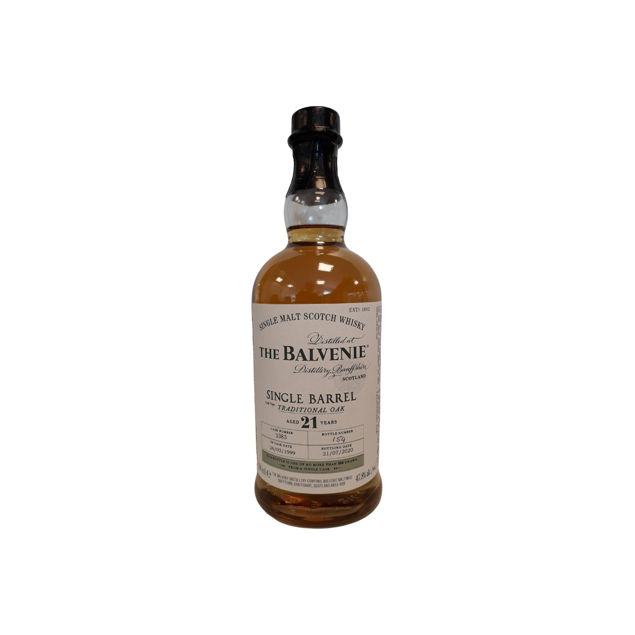 The Balvenie 1999 21 Years Single Malt Whisky