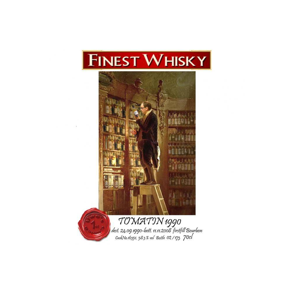 Tomatin 1990 18 Years Single Malt Whisky 2